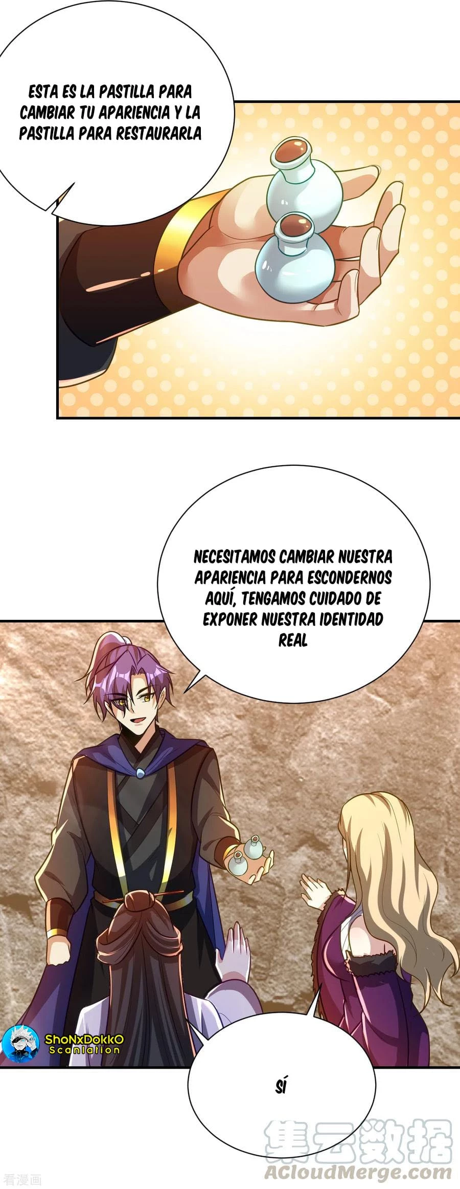 El ascenso del rey demonio —  Capítulo 216 — 18