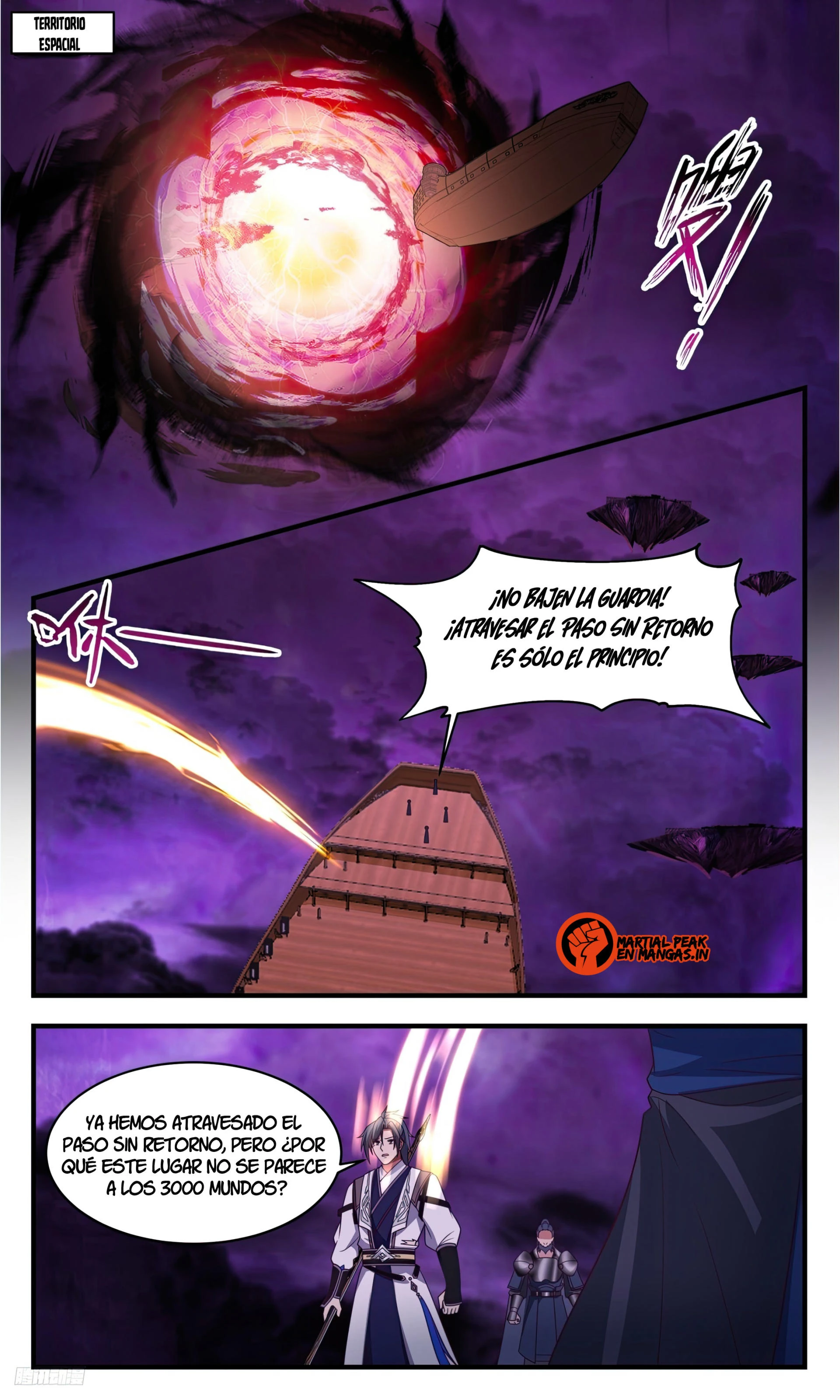 La Cumbre del Arte Marcial — Capítulo 3306 — 4