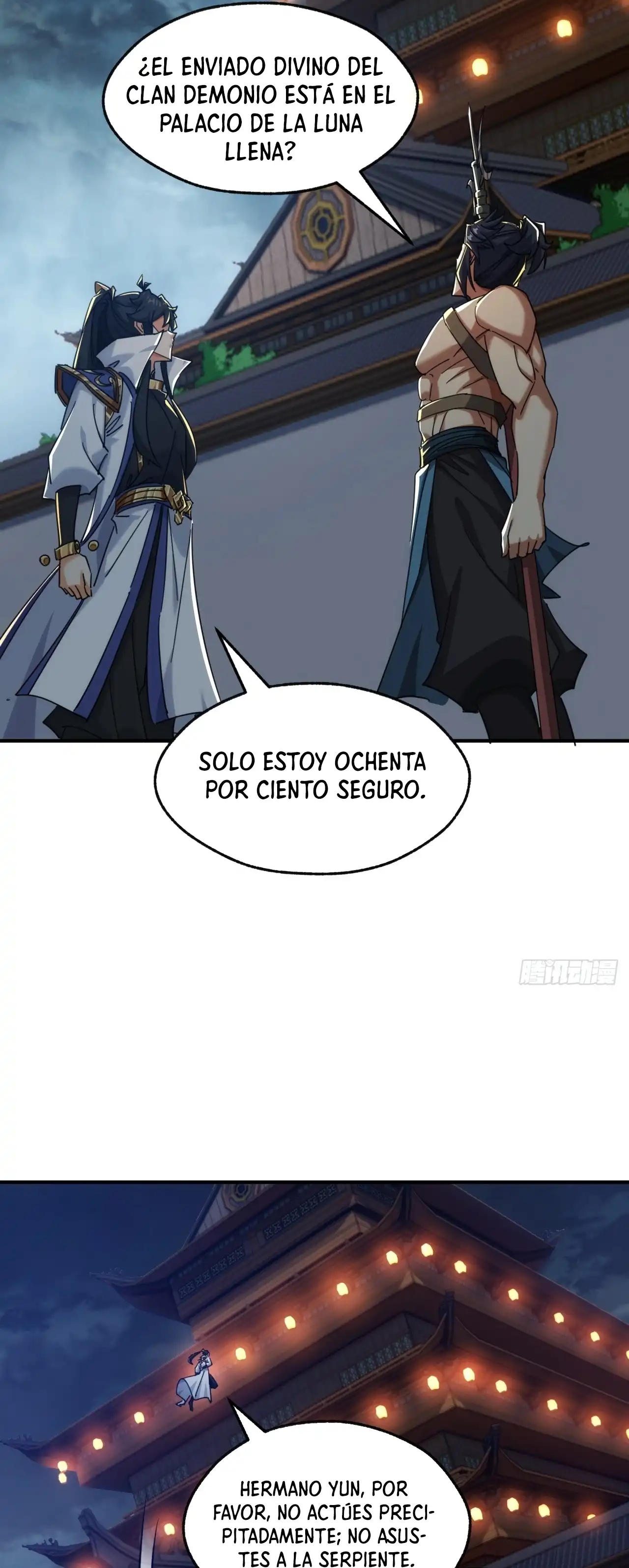 ¡Por favor mata al demonio! ¡Joven maestro! —  Capítulo 62 — 36