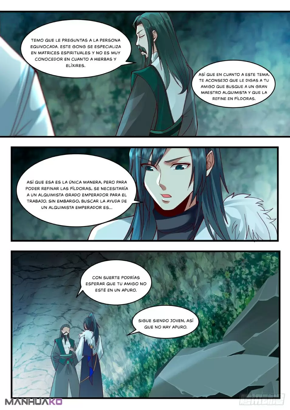 La Cumbre del Arte Marcial — Capítulo 2057 — 12