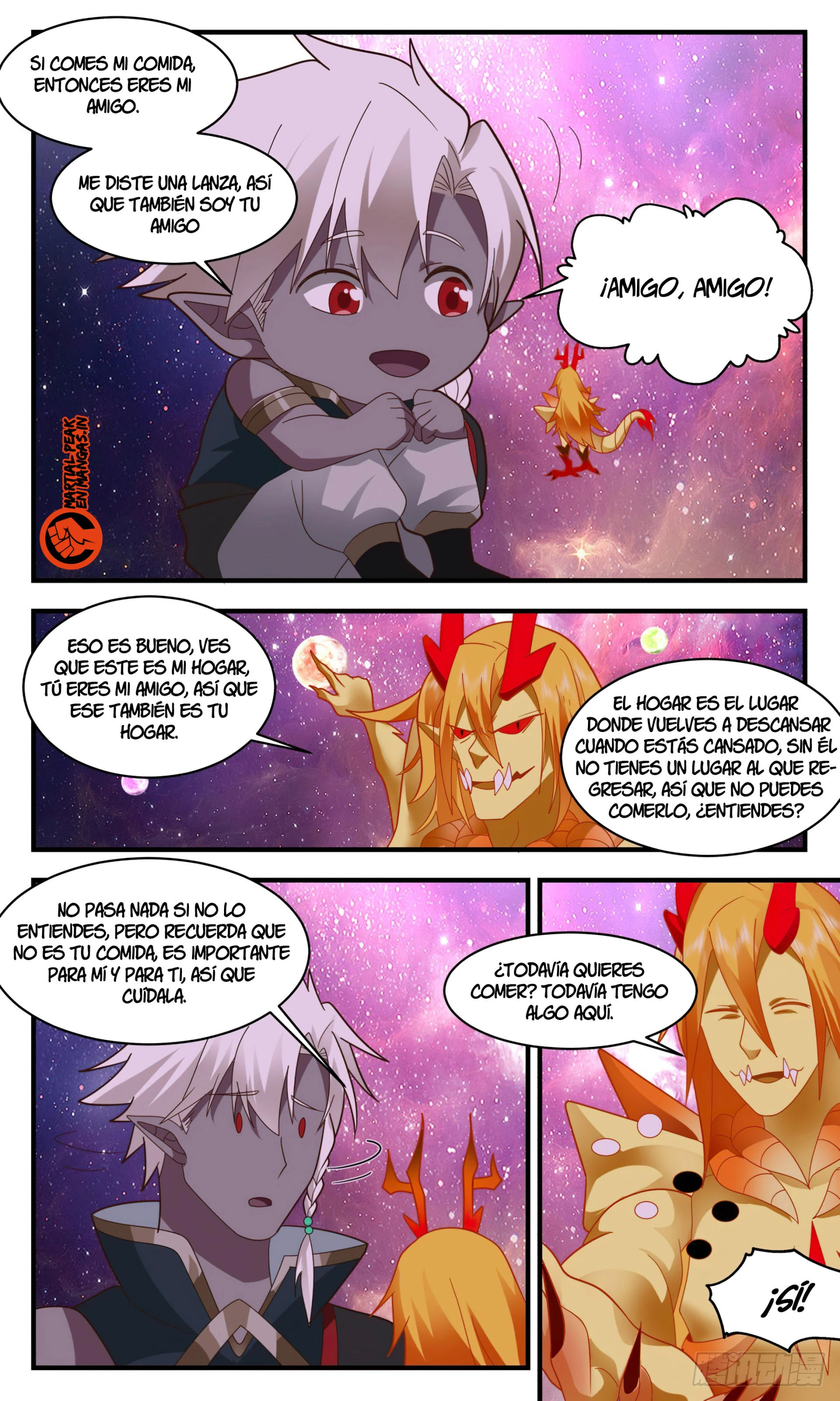 La Cumbre del Arte Marcial — Capítulo 2573 — 8