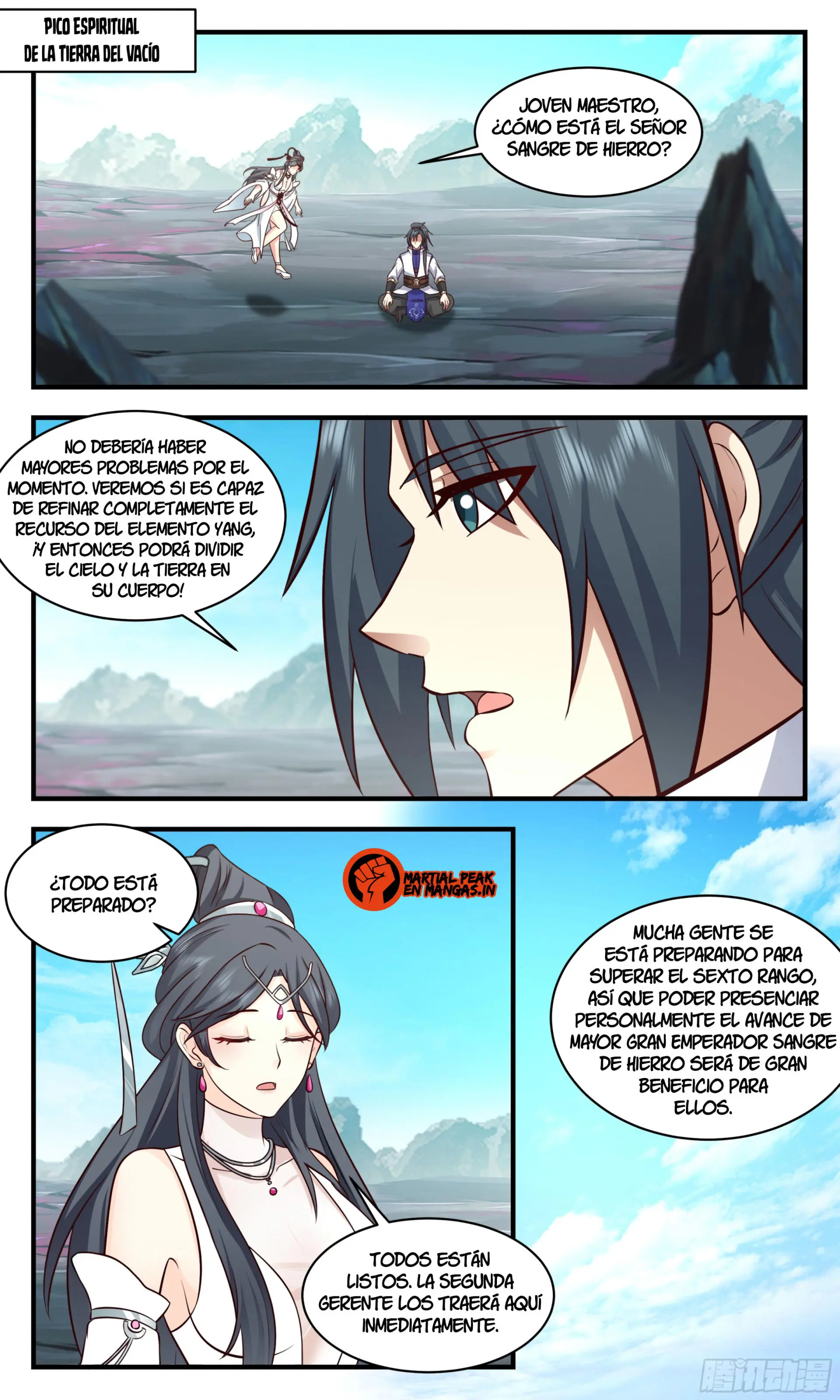La Cumbre del Arte Marcial — Capítulo 2861 — 6