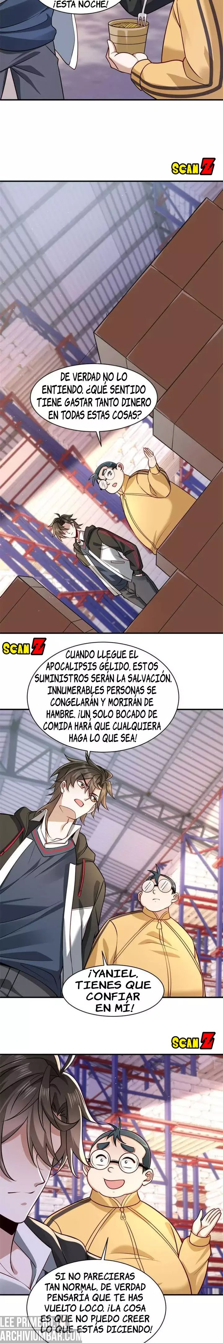 Apocalipsis Helado: Acumulé Suministros por 100 Mil Millones —  Capítulo 06 — 6