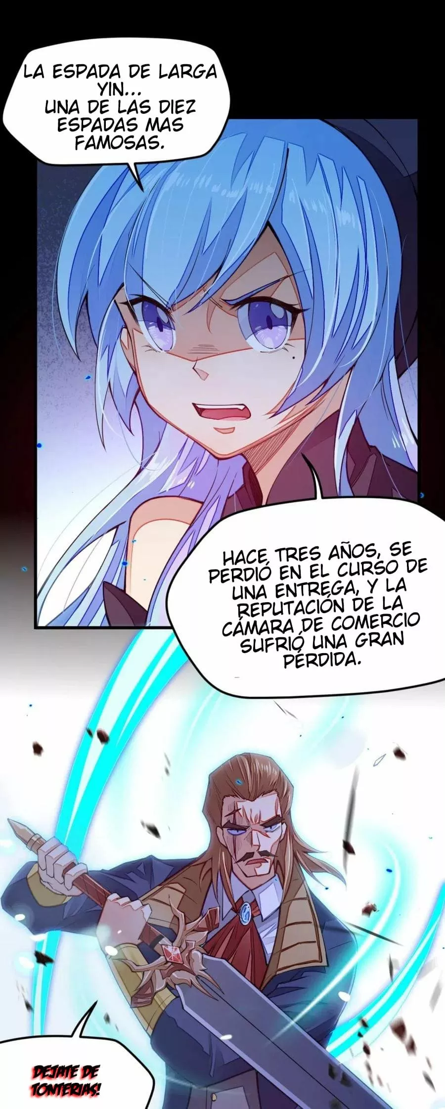 La vida de un dios de la espada no es tan aburrida — Capítulo 9 — 13