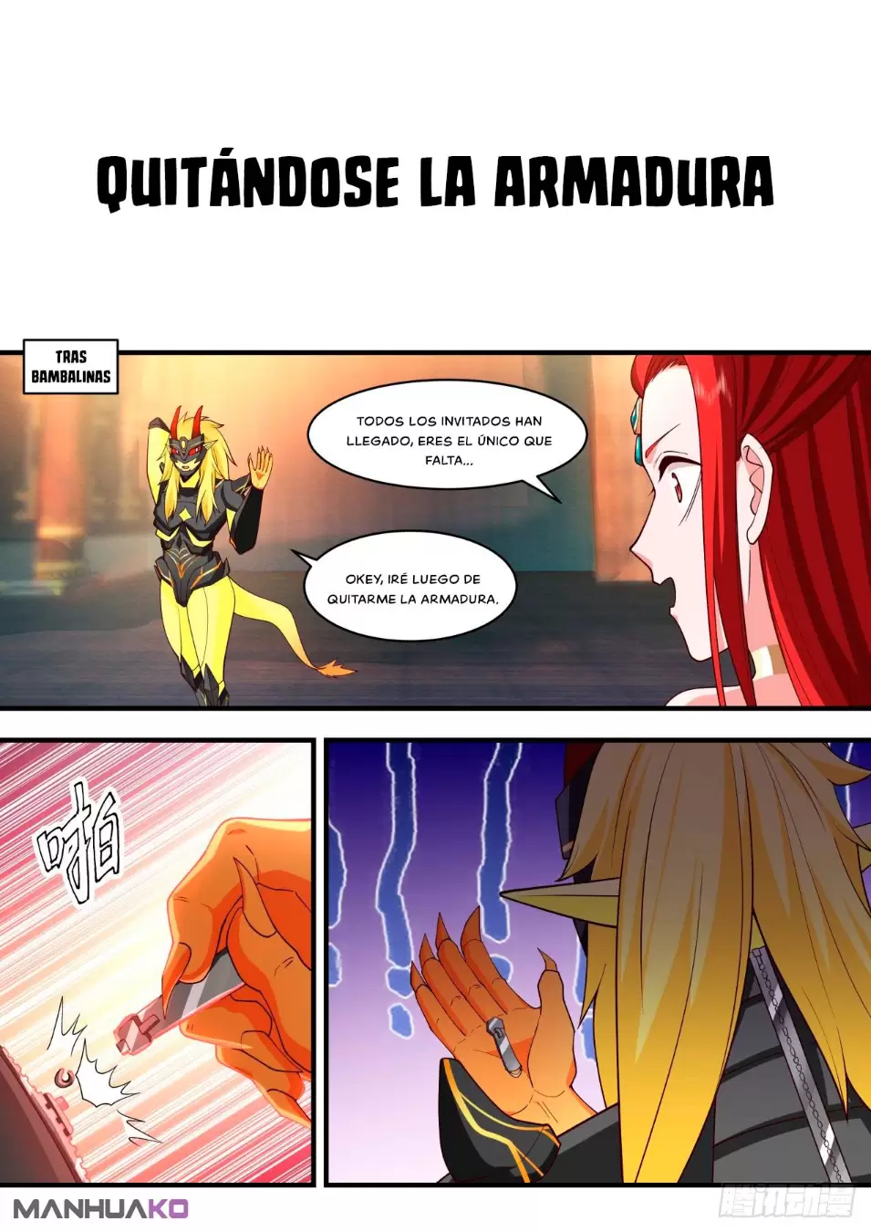 La Cumbre del Arte Marcial — Capítulo 2140 — 14