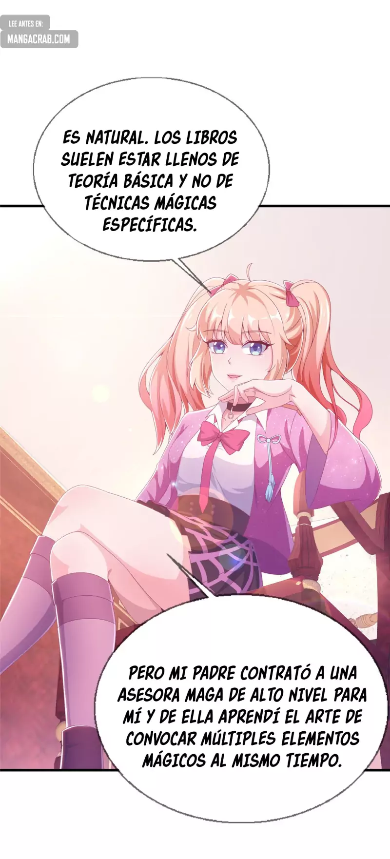 Mi Senpai Sabe Usar Magia — Capítulo 13 — 30