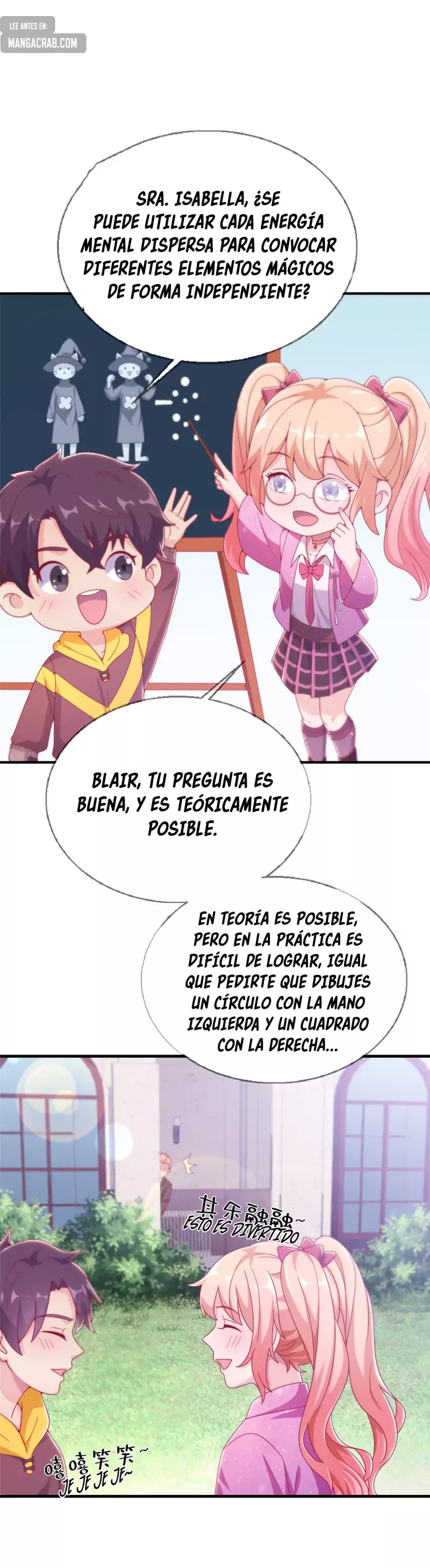 Mi Senpai Sabe Usar Magia — Capítulo 13 — 44