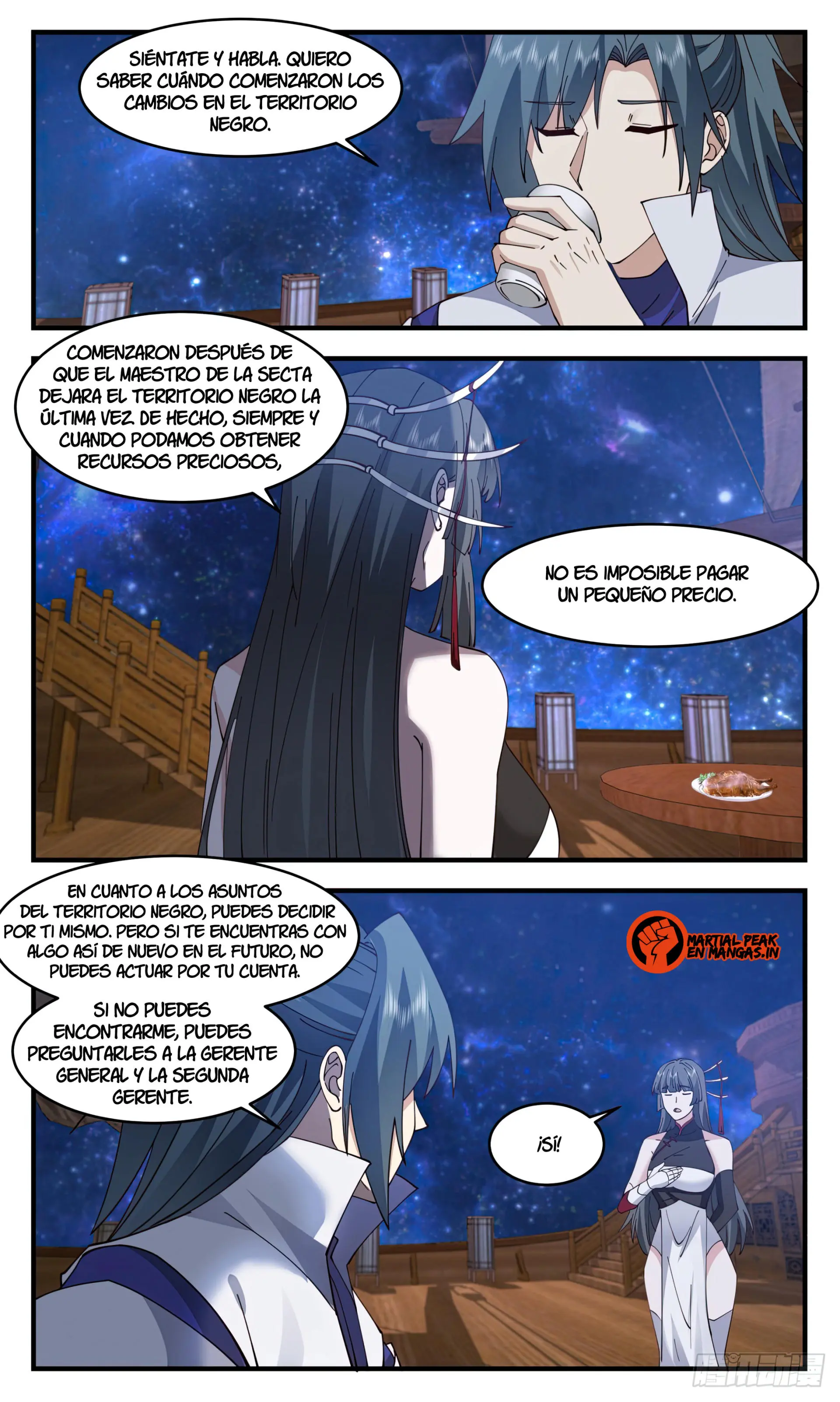 La Cumbre del Arte Marcial — Capítulo 3007 — 9