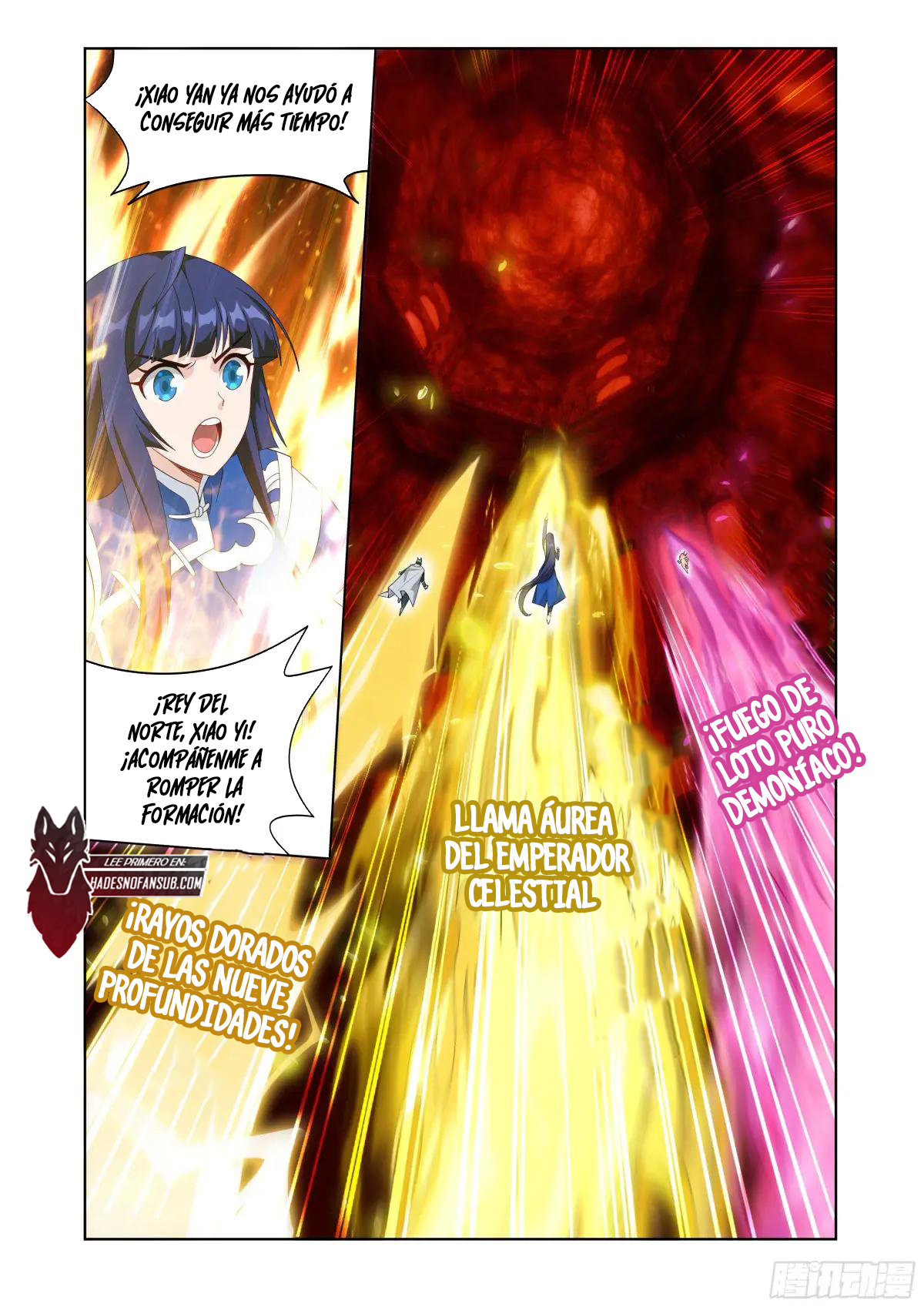 Rompiendo los Cielos en Combate — Capítulo 479 — 12