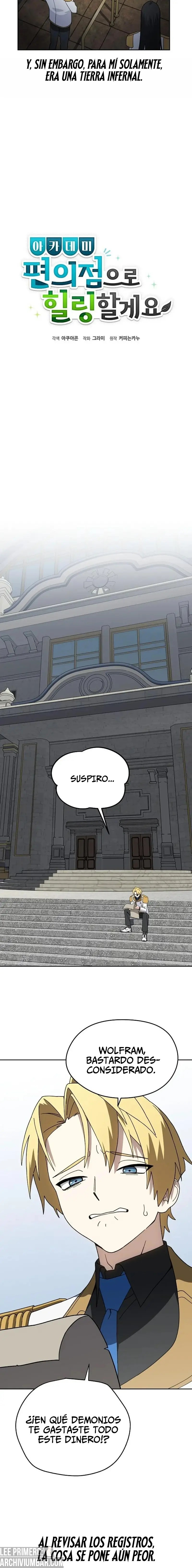 Mi tranquila tienda de conveniencia dentro de la academia. — Capítulo 02 — 5