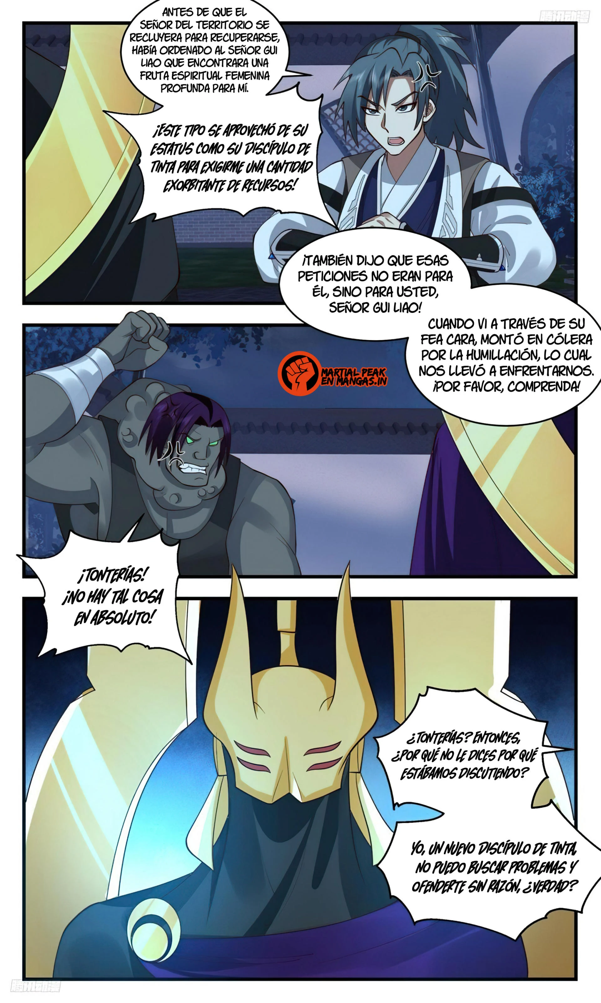 La Cumbre del Arte Marcial — Capítulo 3119 — 10