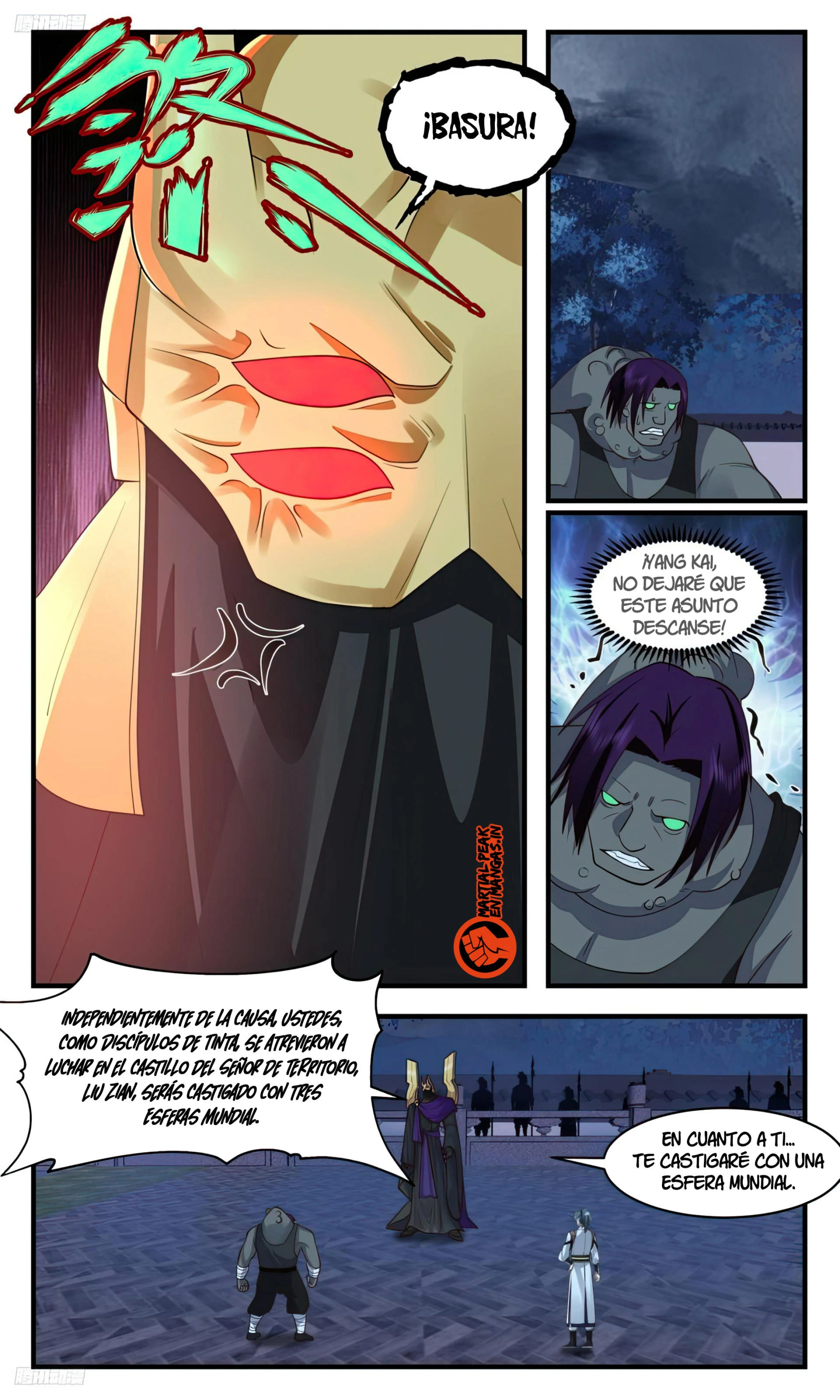 La Cumbre del Arte Marcial — Capítulo 3119 — 11