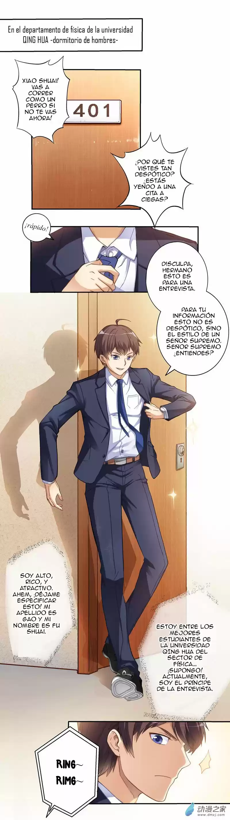 Soy alto, rico y guapo — Capítulo 1 — 2