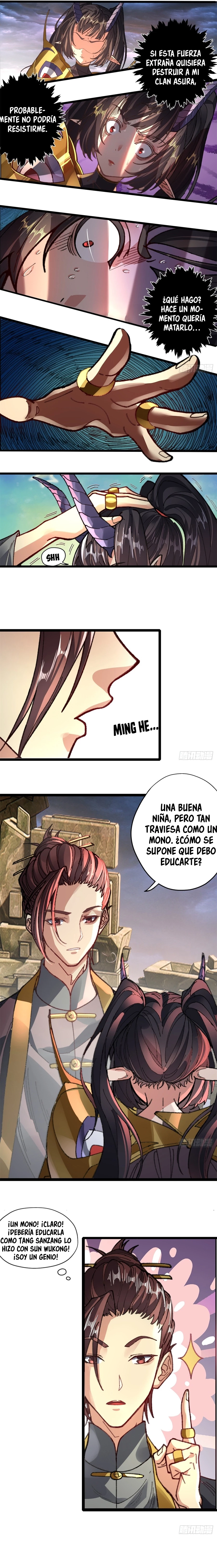 Al Comienzo del Período Primordial, Tomé a Minghe como mi Hija Adoptiva — Capítulo 3 — 9