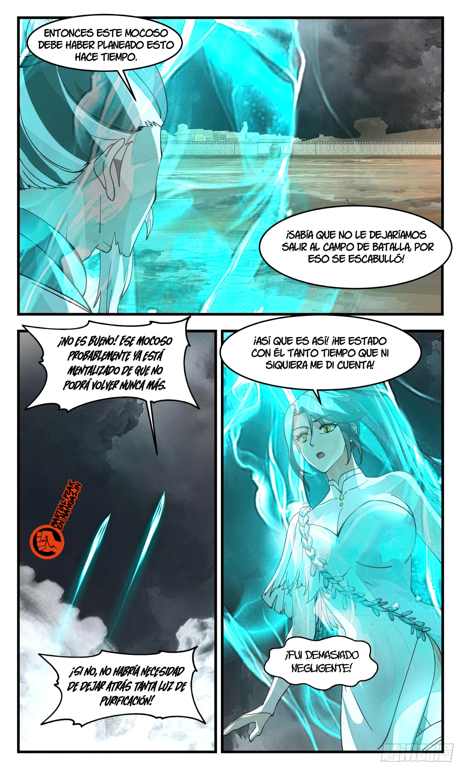 La Cumbre del Arte Marcial — Capítulo 3061 — 10