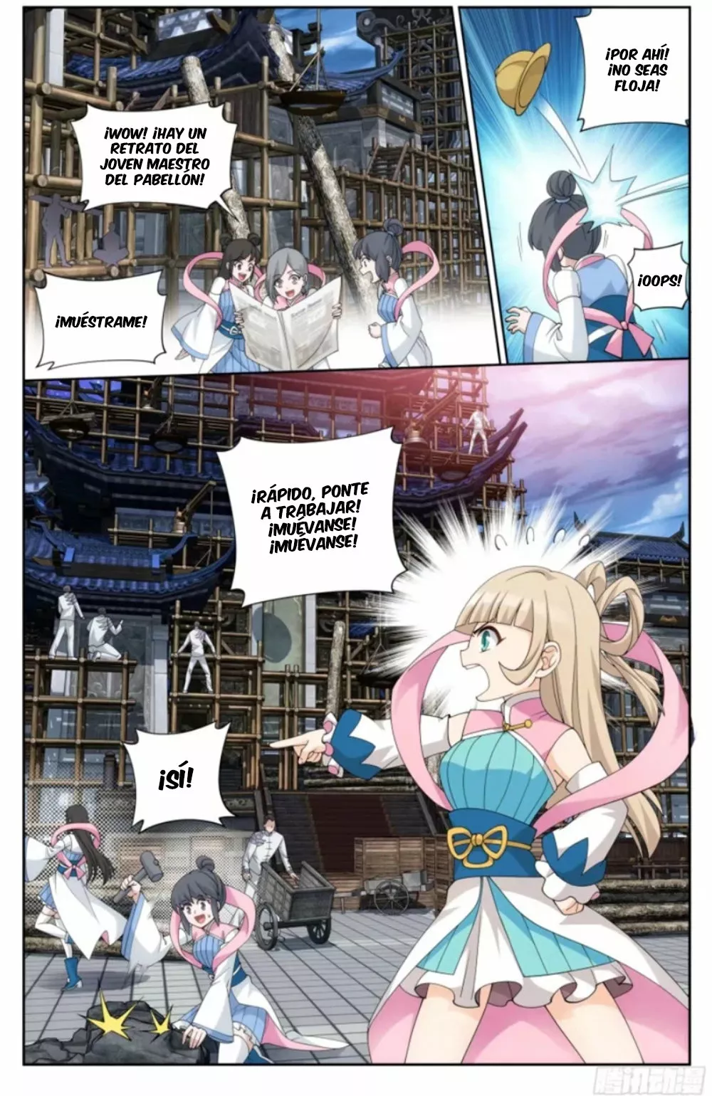 Rompiendo los Cielos en Combate — Capítulo 381 — 4