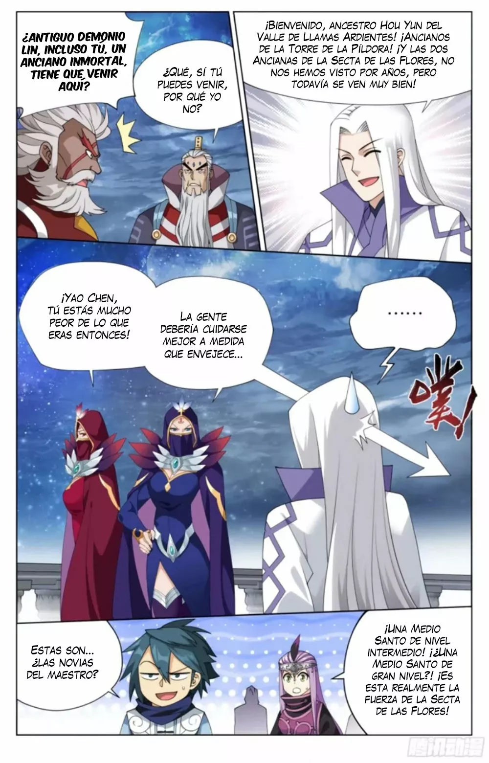 Rompiendo los Cielos en Combate — Capítulo 384 — 21