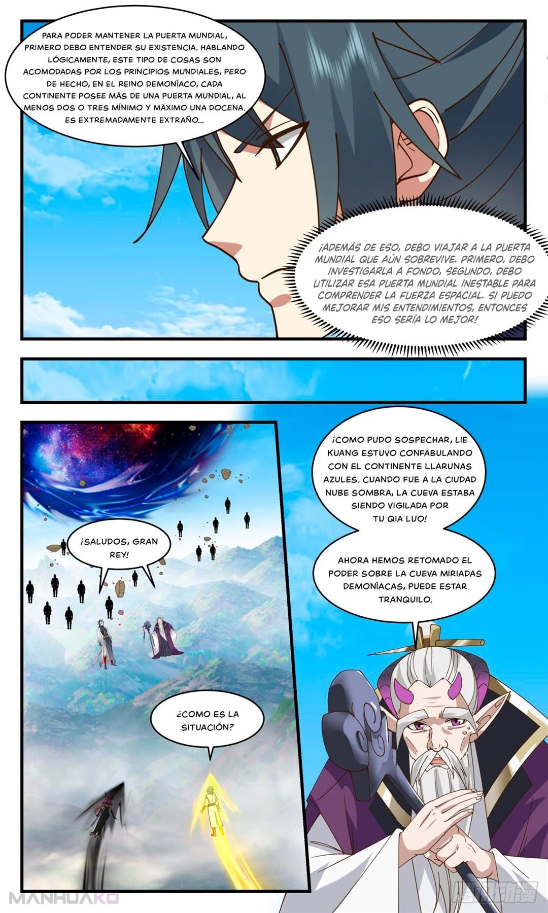 La Cumbre del Arte Marcial — Capítulo 2386 — 3