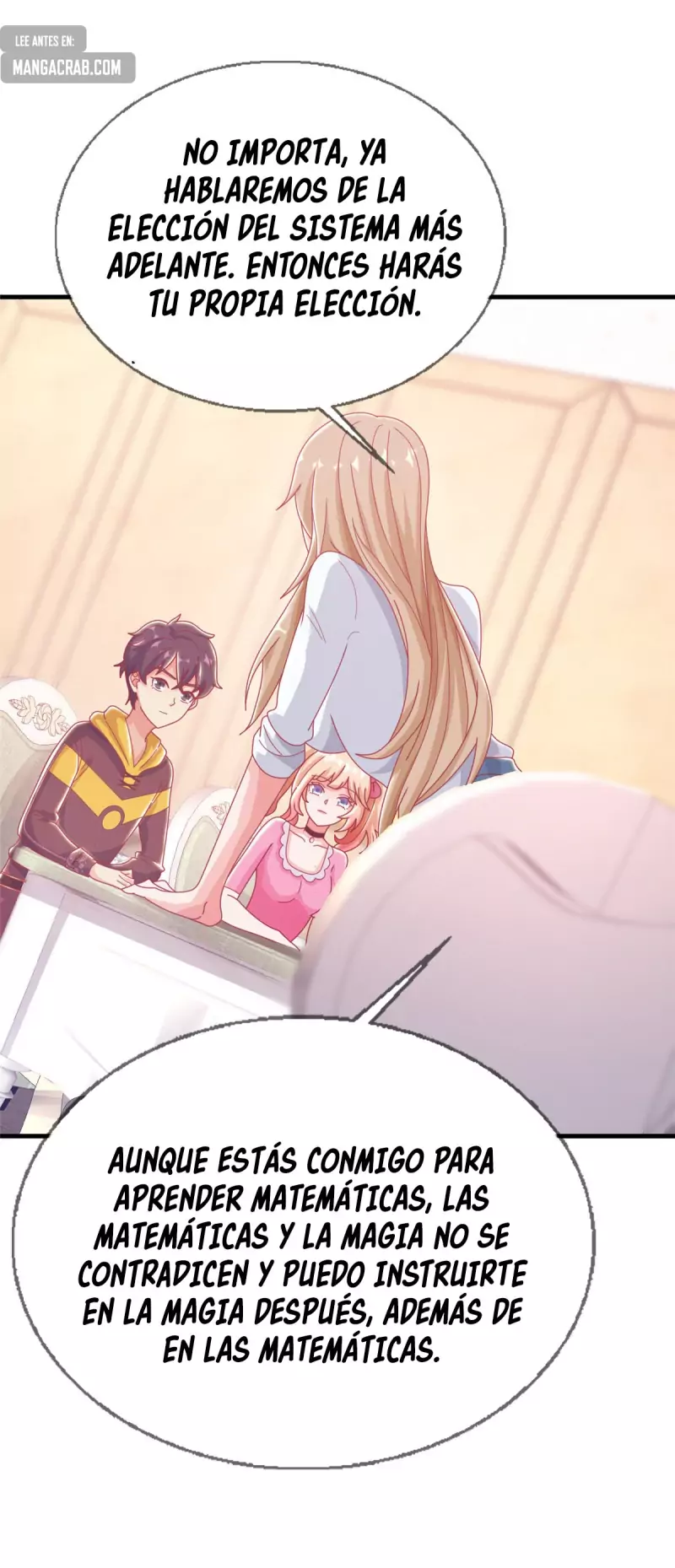 Mi Senpai Sabe Usar Magia — Capítulo 34 — 32