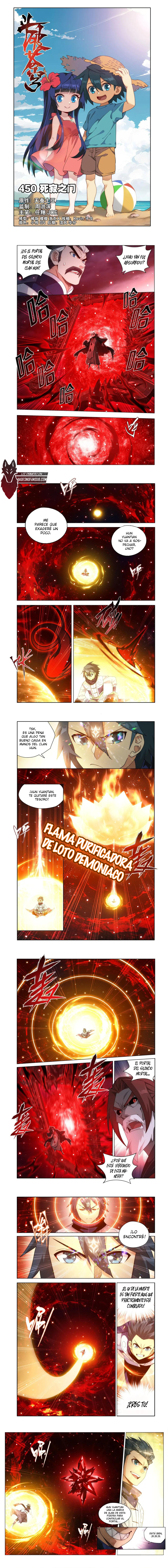 Rompiendo los Cielos en Combate — Capítulo 450 — 2