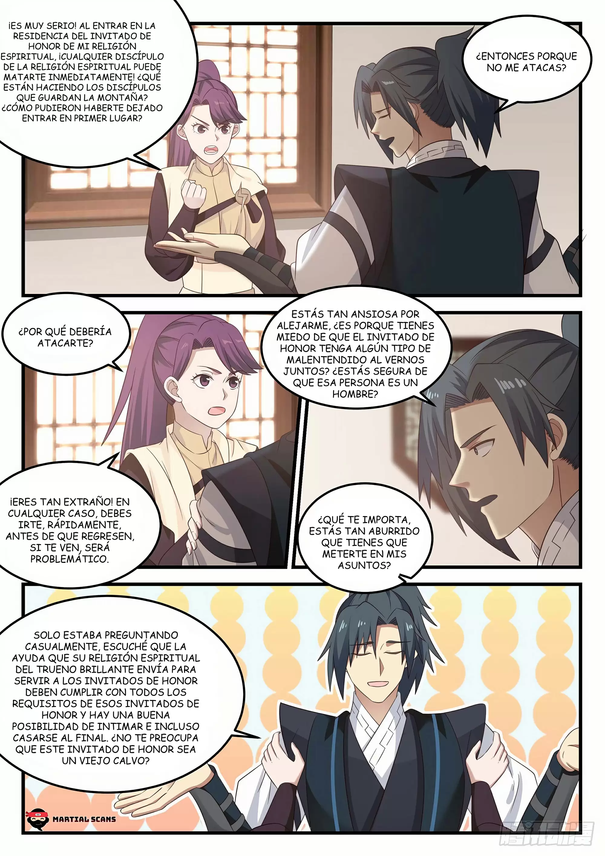 La Cumbre del Arte Marcial — Capítulo 645 — 9