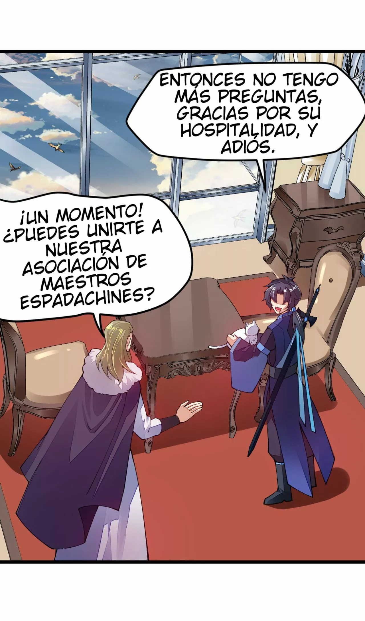 La vida de un dios de la espada no es tan aburrida — Capítulo 17 — 19