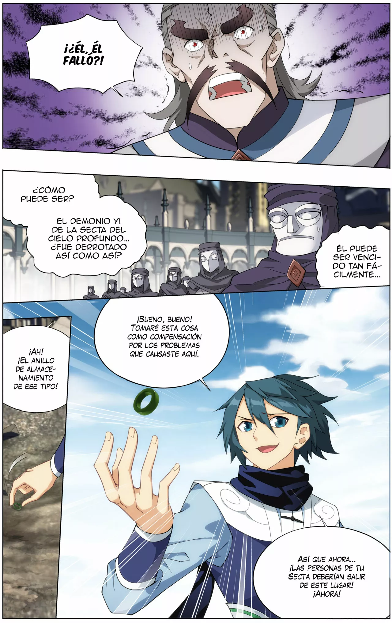 Rompiendo los Cielos en Combate — Capítulo 293 — 11