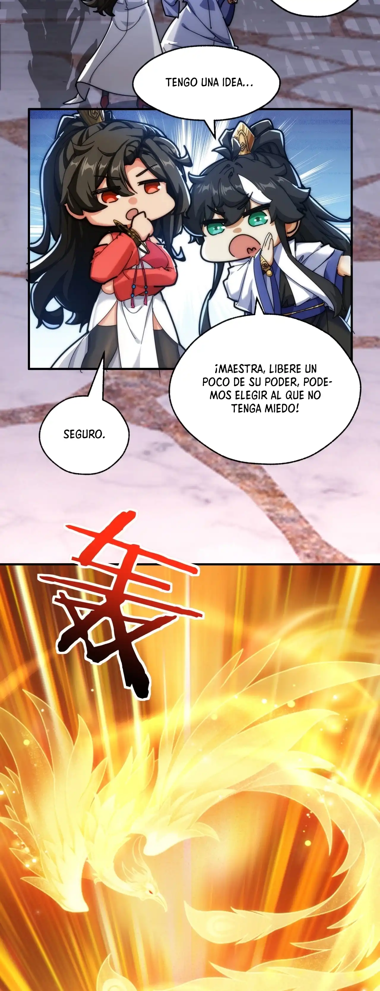 ¡Por favor mata al demonio! ¡Joven maestro! —  Capítulo 100 — 36
