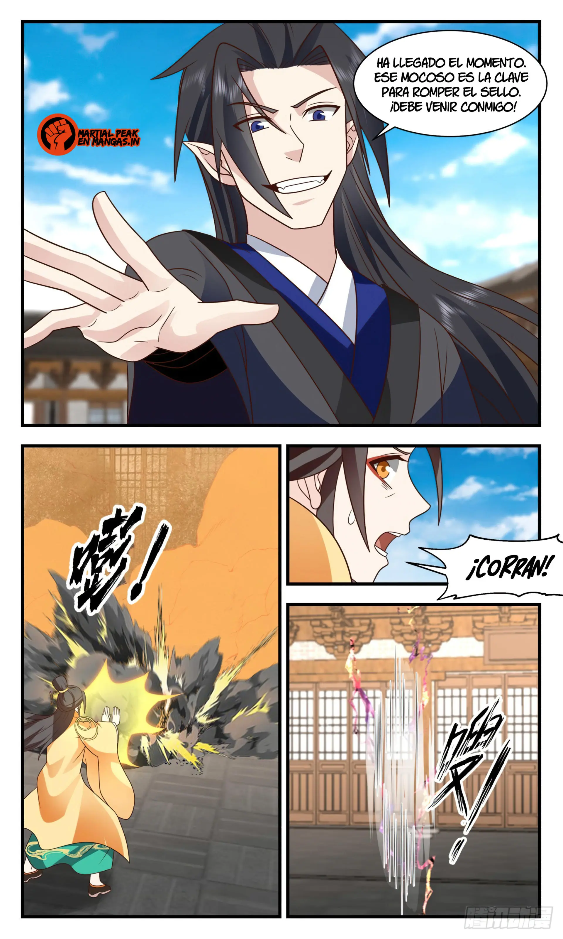 La Cumbre del Arte Marcial — Capítulo 2922 — 3