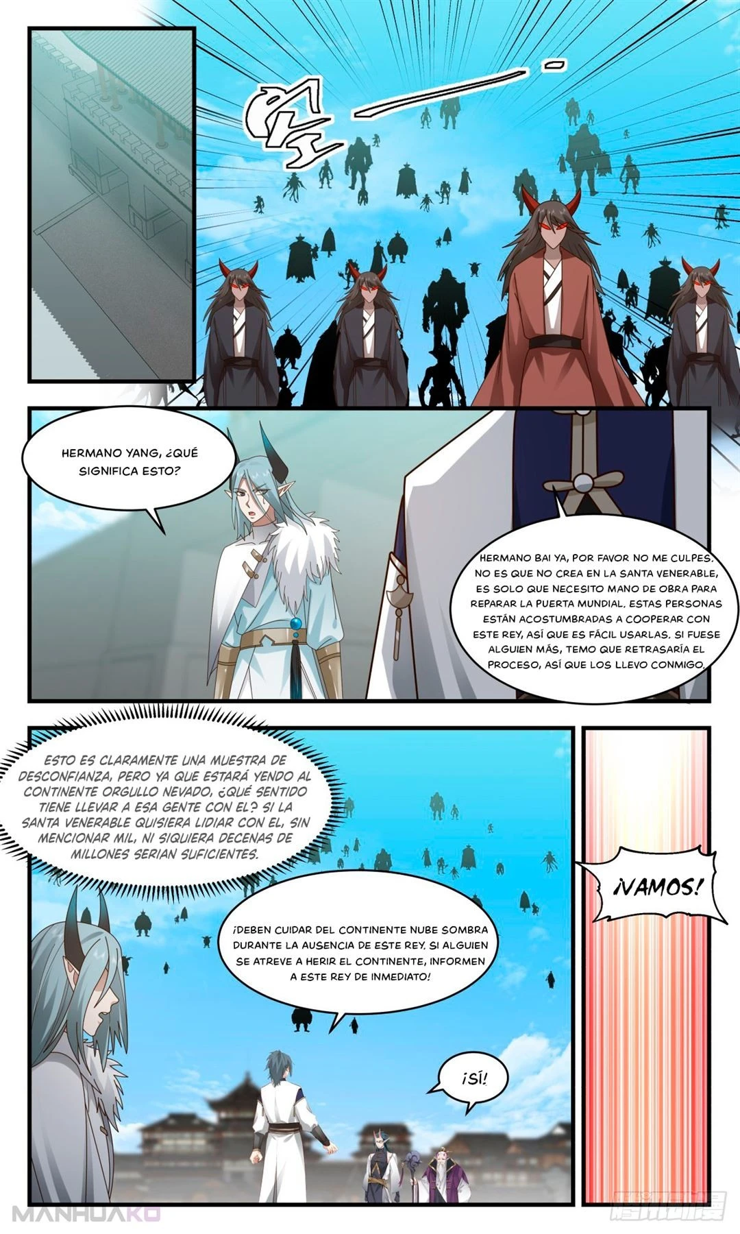 La Cumbre del Arte Marcial — Capítulo 2397 — 9