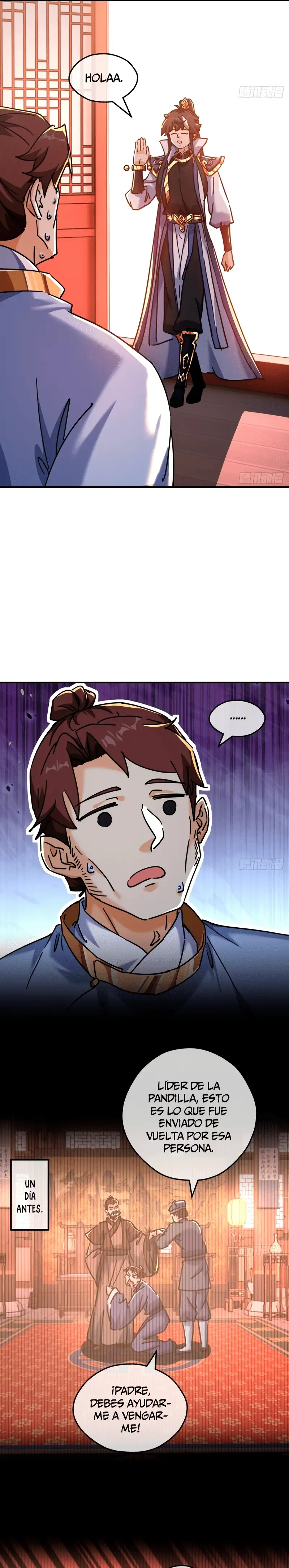 ¡Por favor mata al demonio! ¡Joven maestro! —  Capítulo 34 — 5
