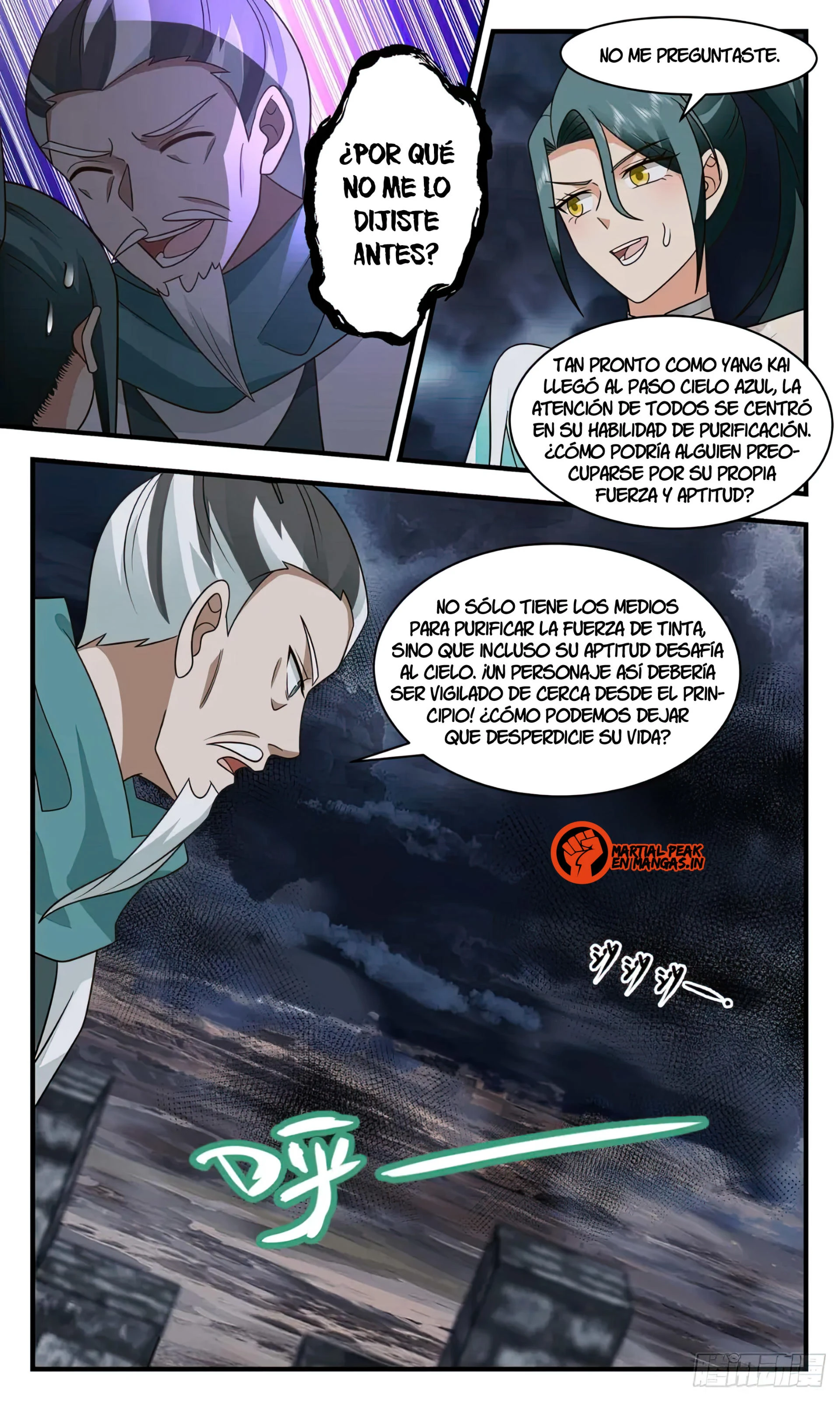 La Cumbre del Arte Marcial — Capítulo 3062 — 8