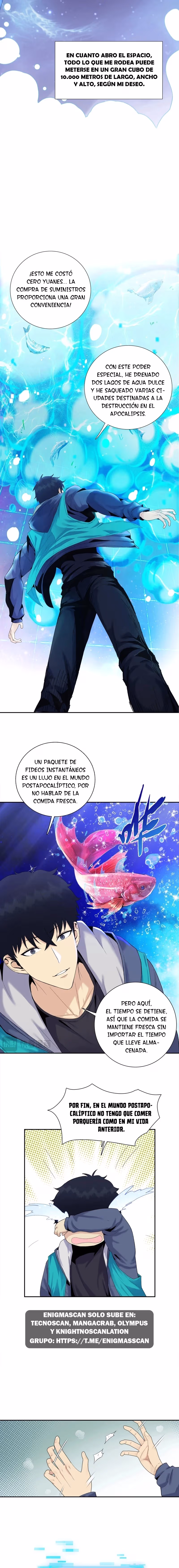Apocalipsis Despiadado: Acumular Billones de Suministros al Principio — Capítulo 1 — 10