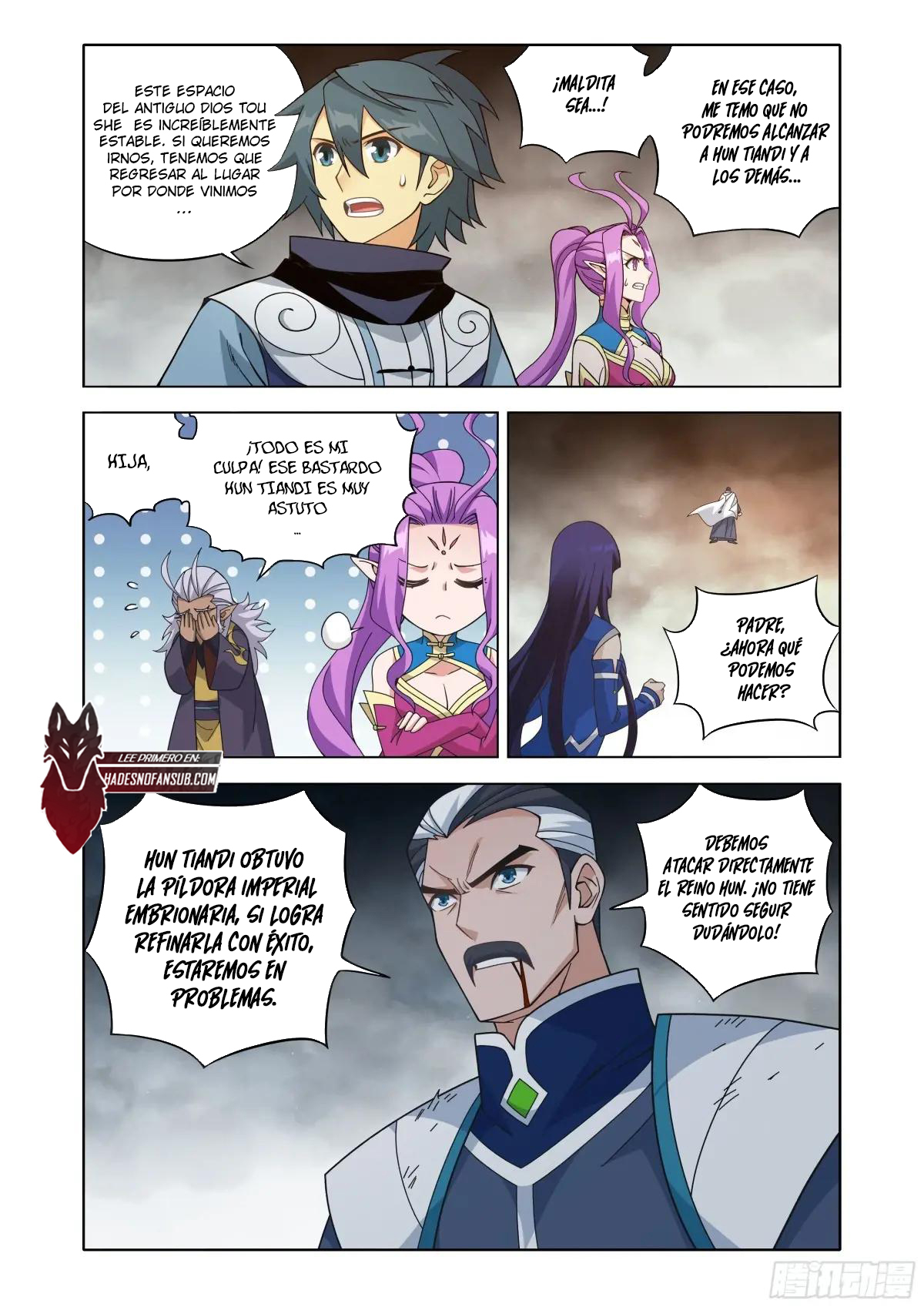 Rompiendo los Cielos en Combate — Capítulo 466 — 4
