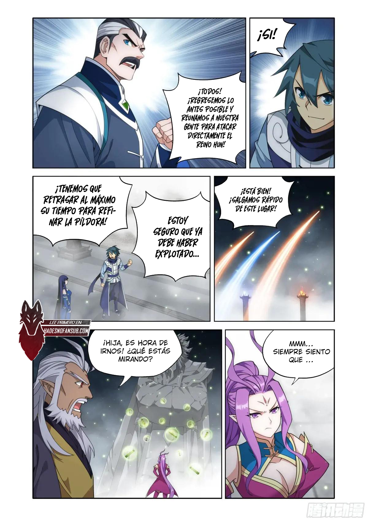Rompiendo los Cielos en Combate — Capítulo 466 — 5