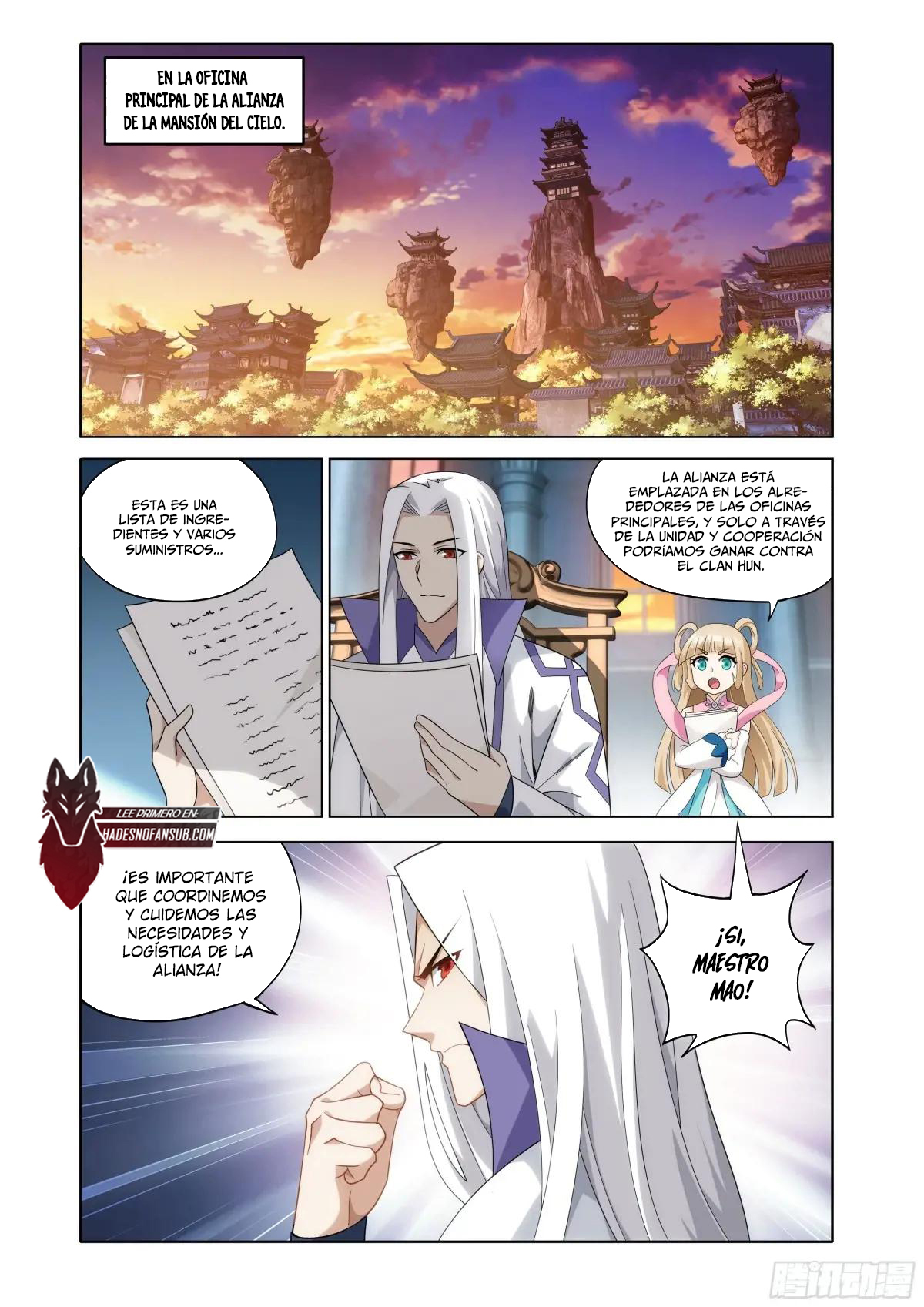 Rompiendo los Cielos en Combate — Capítulo 466 — 8