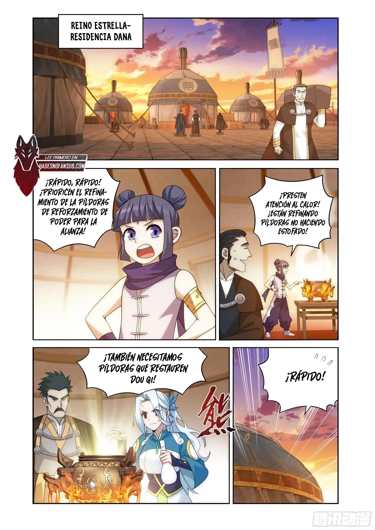Rompiendo los Cielos en Combate — Capítulo 466 — 9
