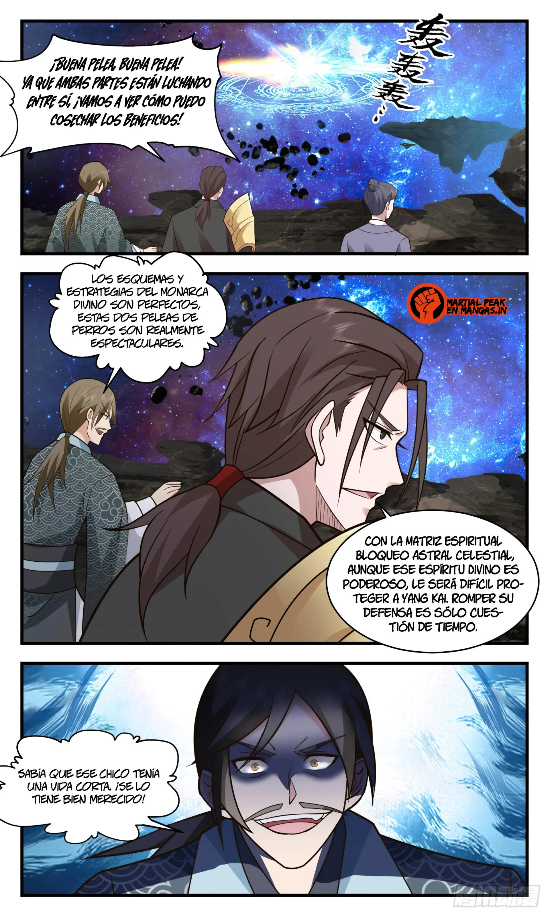 La Cumbre del Arte Marcial — Capítulo 2779 — 10