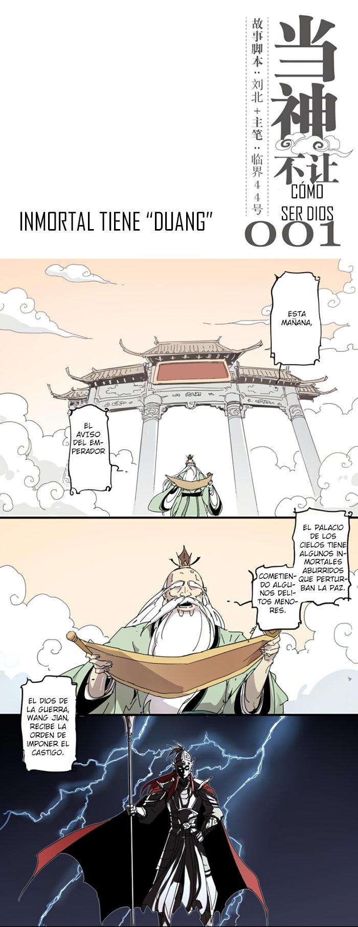 Cómo Ser Dios — Capítulo 01 — 2