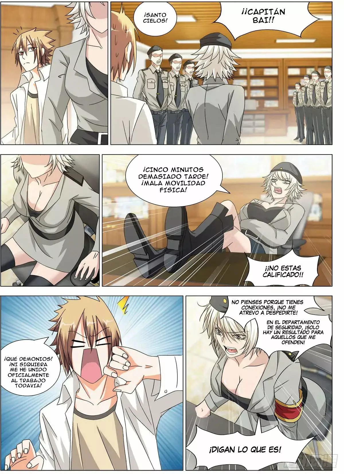 El Guardaespaldas de la Diosa — Capítulo 3 — 4