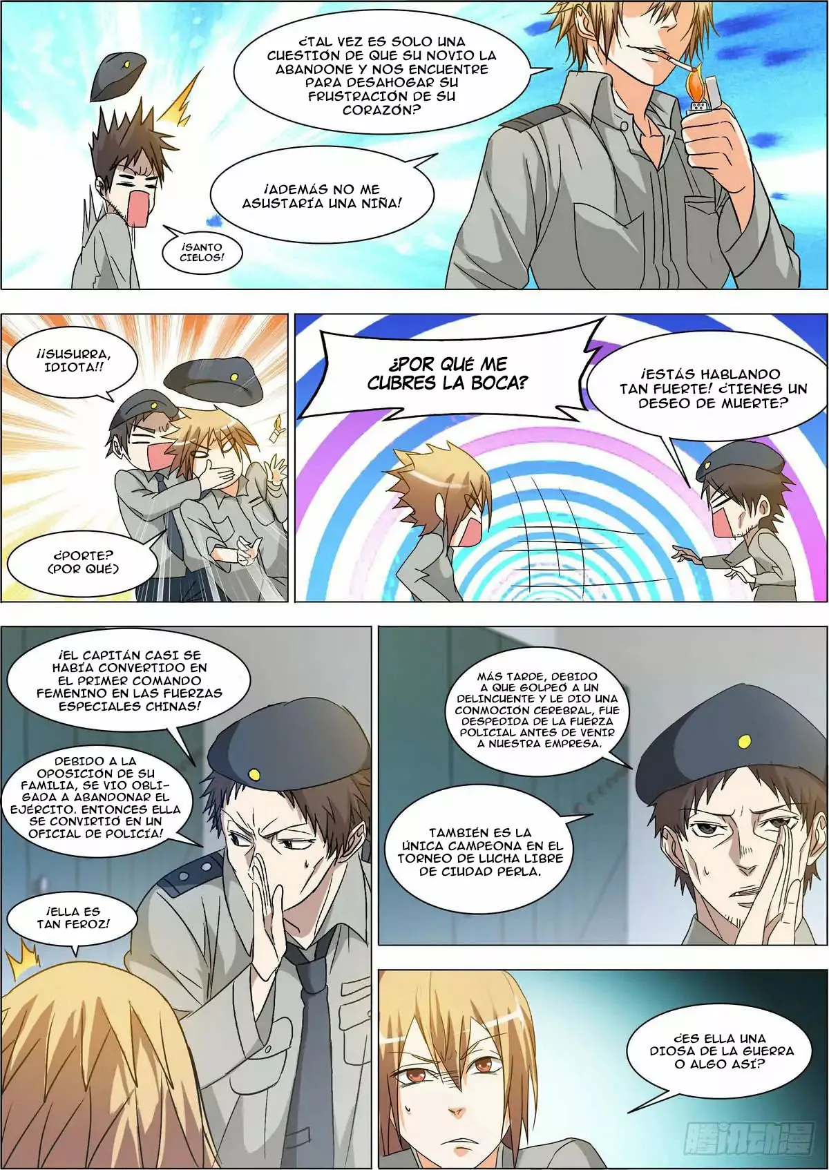 El Guardaespaldas de la Diosa — Capítulo 3 — 8