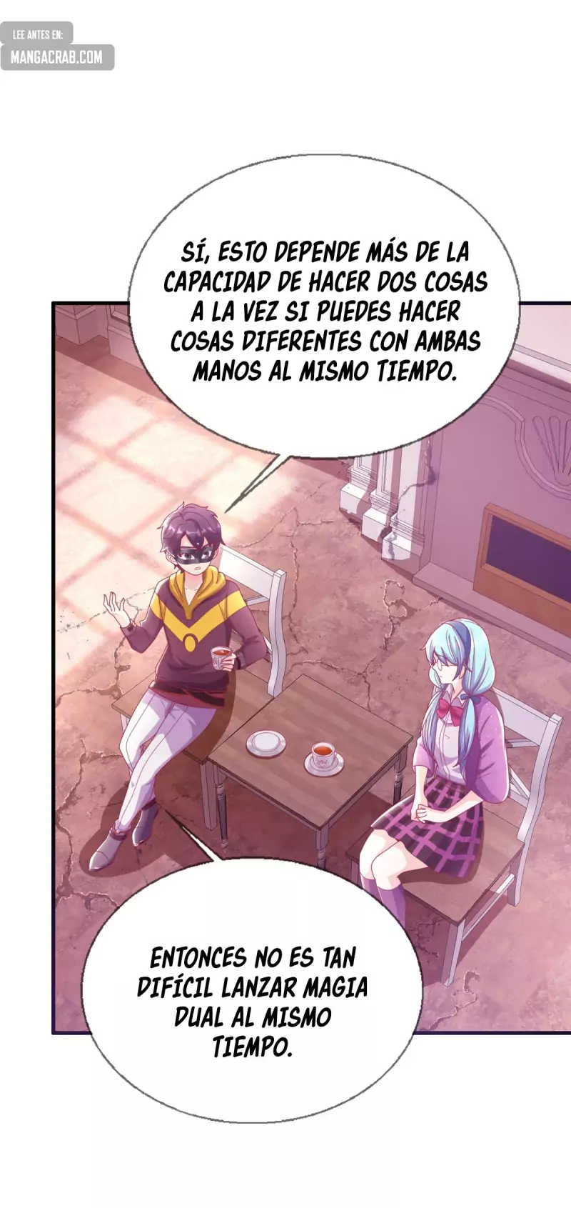 Mi Senpai Sabe Usar Magia — Capítulo 38 — 17