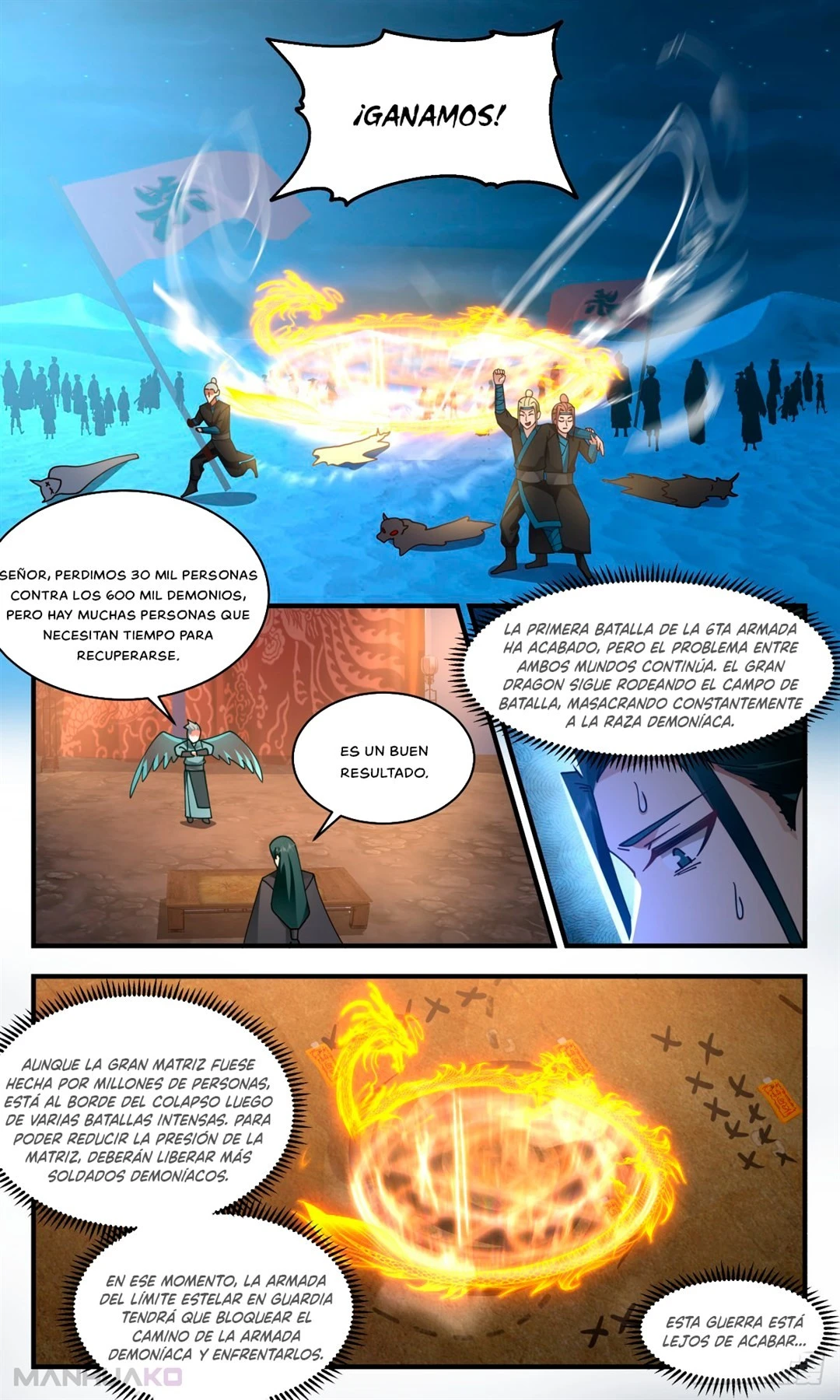 La Cumbre del Arte Marcial — Capítulo 2506 — 9