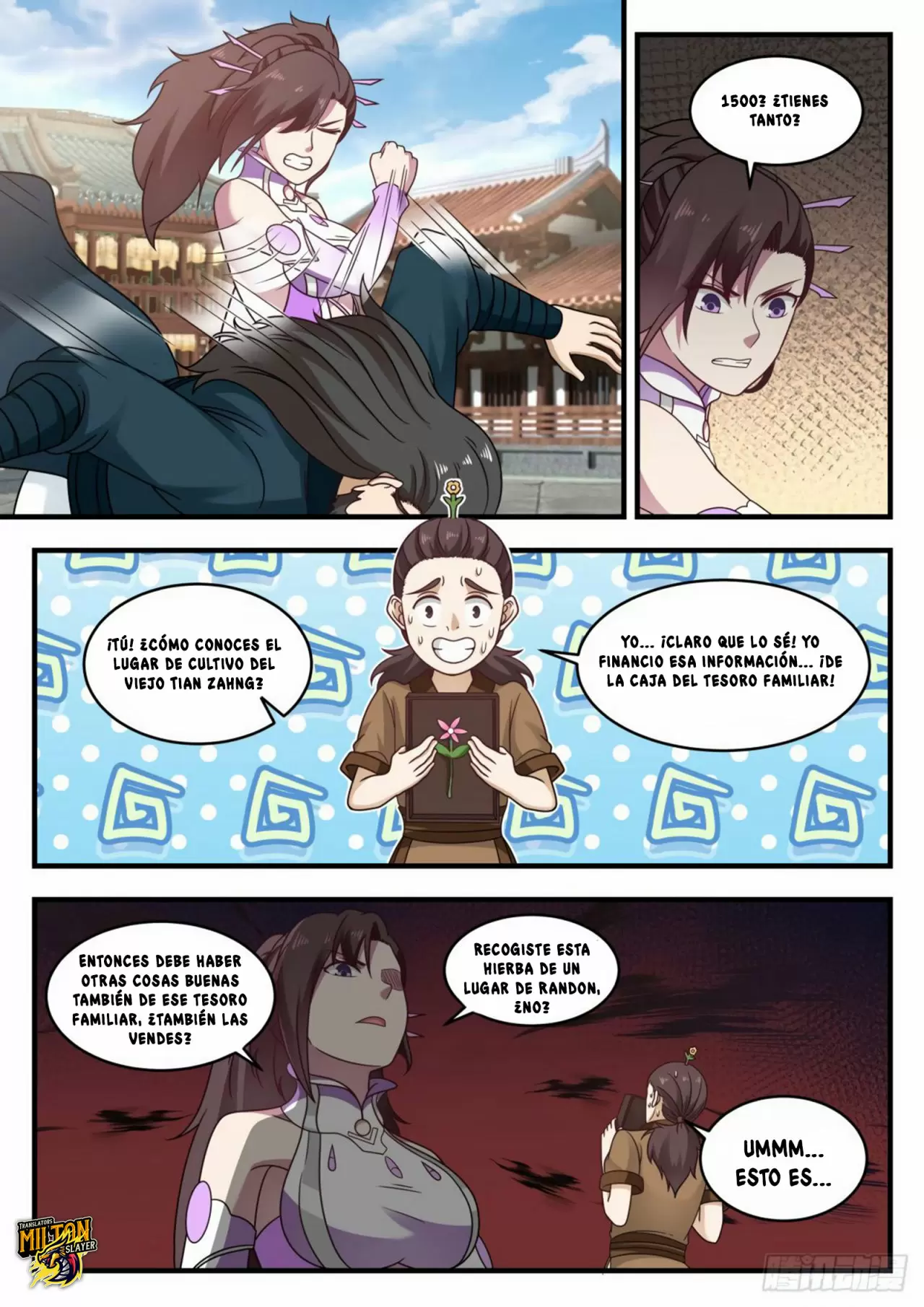 La Cumbre del Arte Marcial — Capítulo 593 — 10