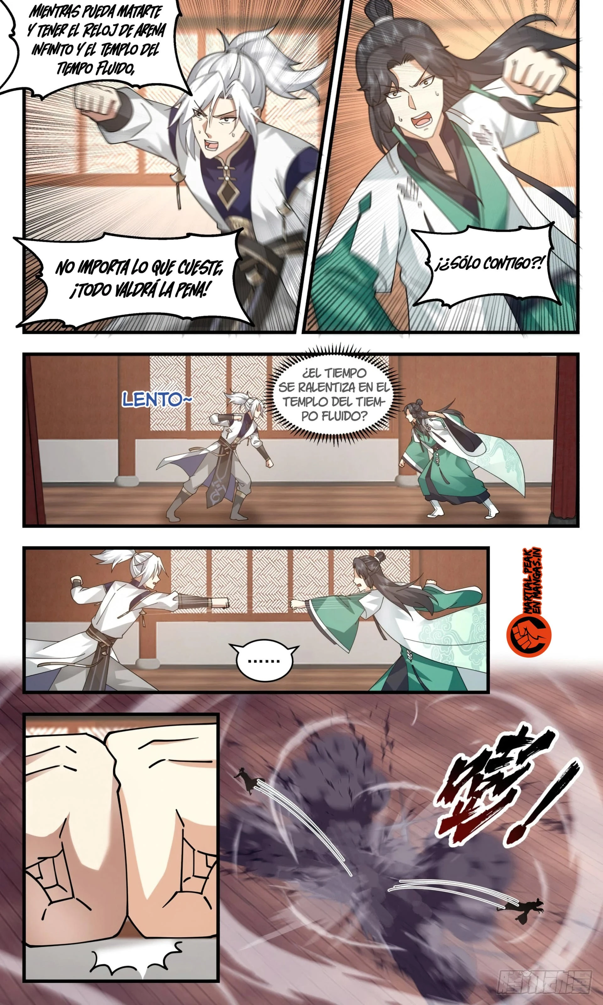 La Cumbre del Arte Marcial — Capítulo 2485 — 8