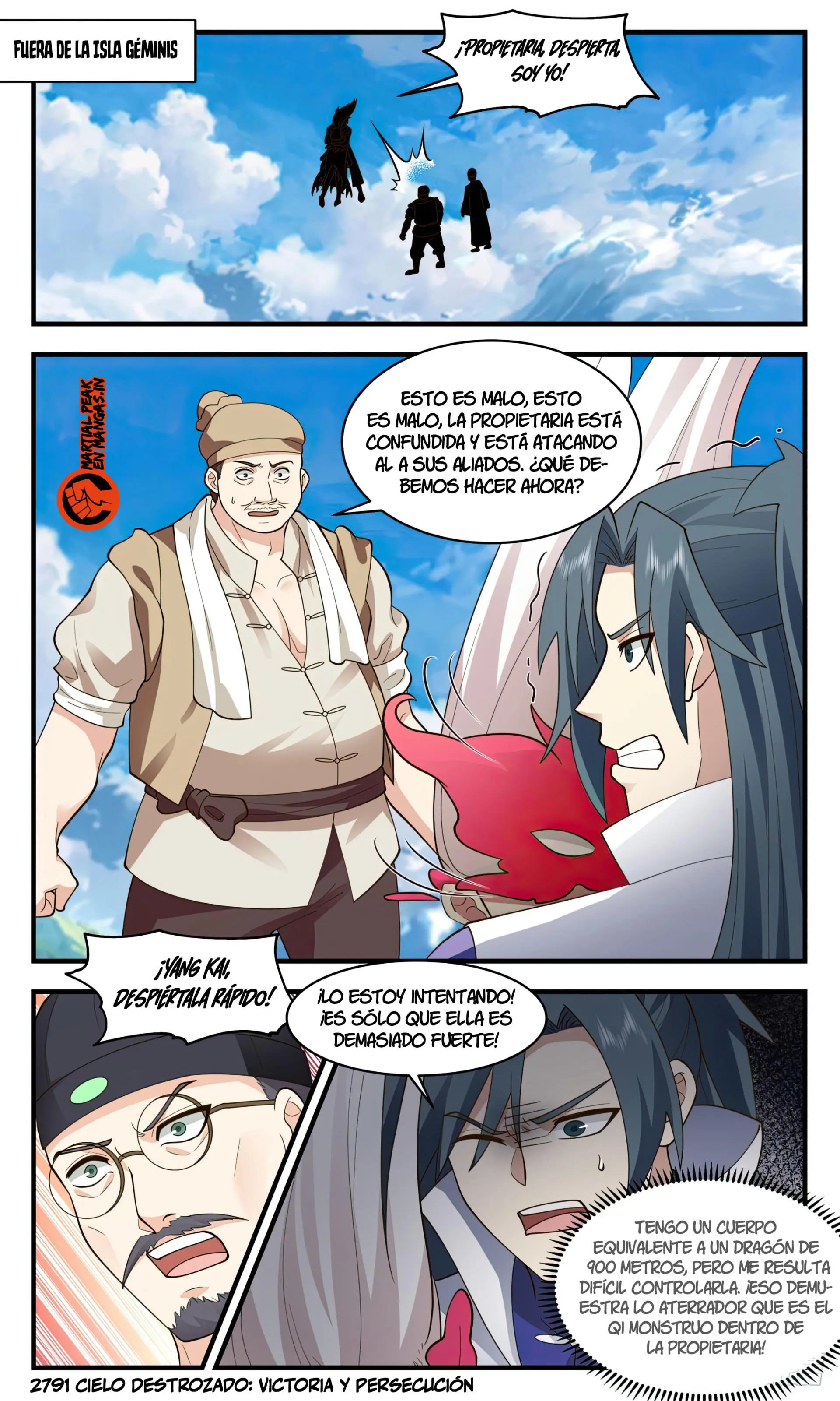 La Cumbre del Arte Marcial — Capítulo 2791 — 2