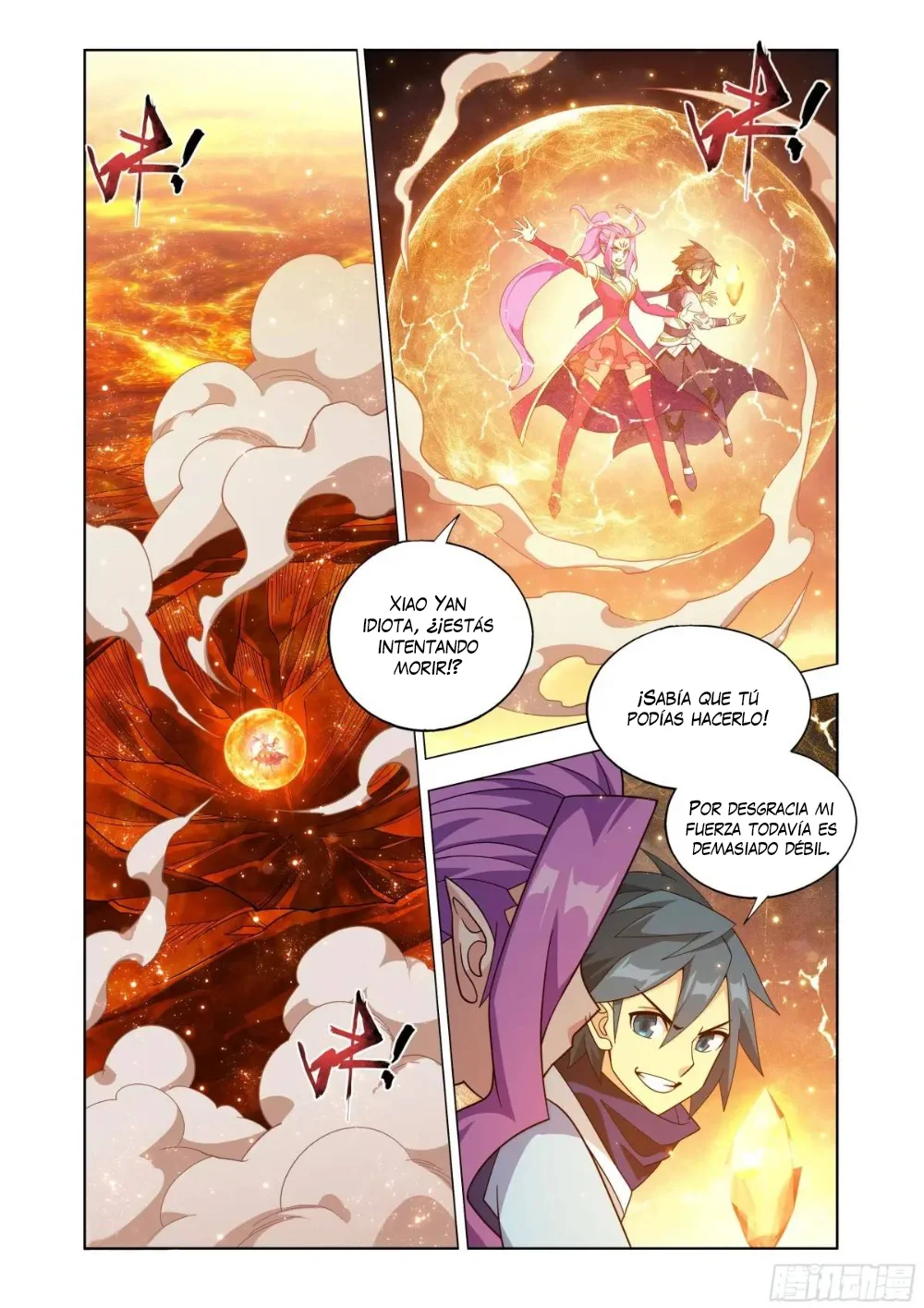 Rompiendo los Cielos en Combate — Capítulo 424 — 10