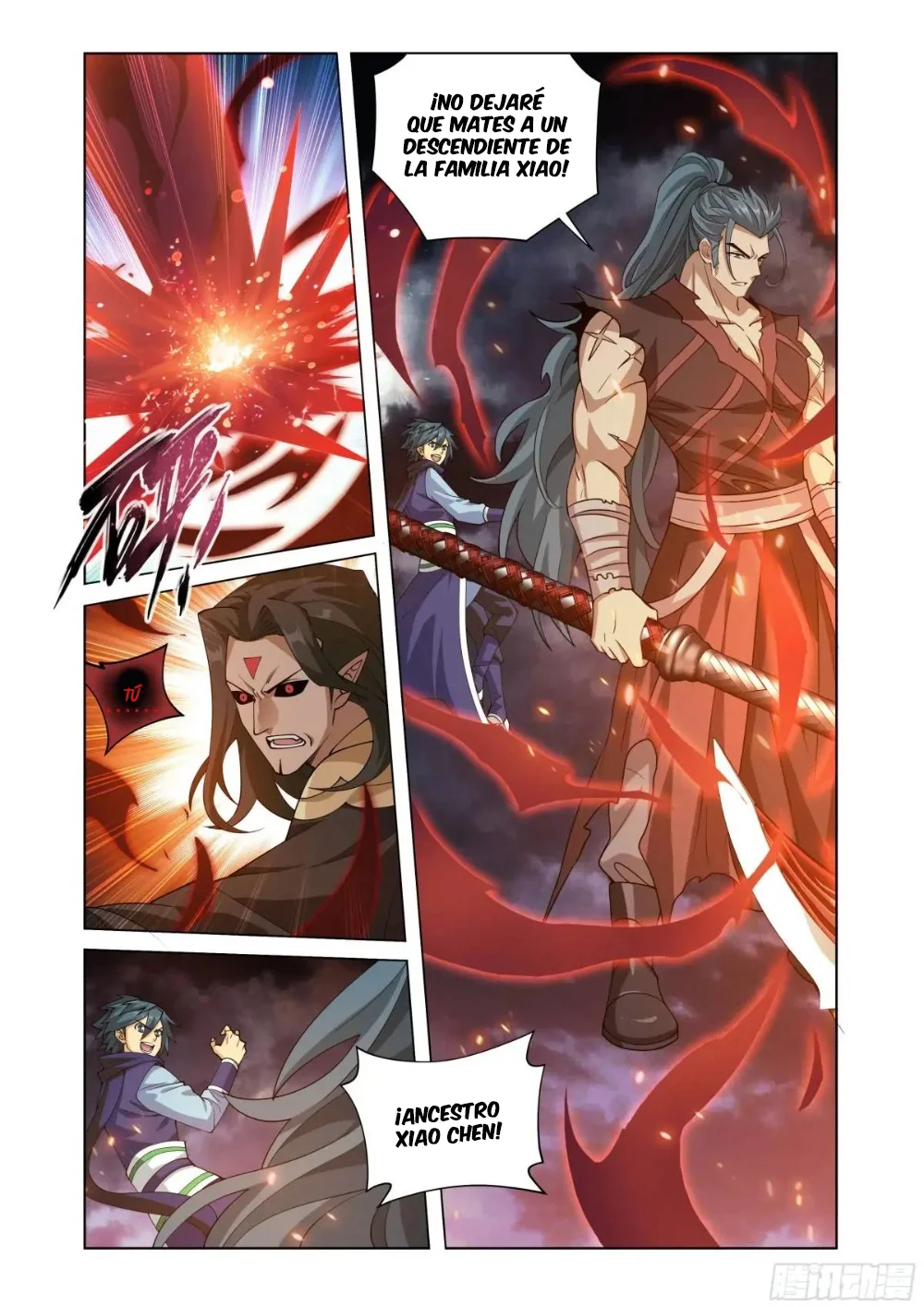 Rompiendo los Cielos en Combate — Capítulo 424 — 16