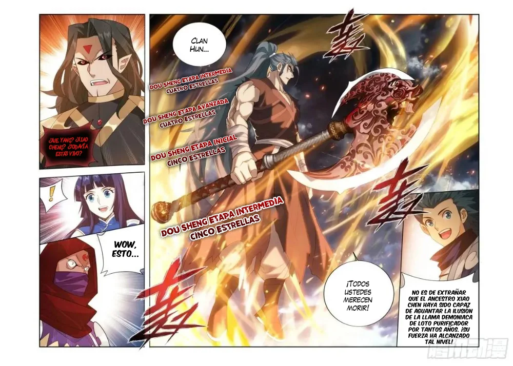 Rompiendo los Cielos en Combate — Capítulo 424 — 17