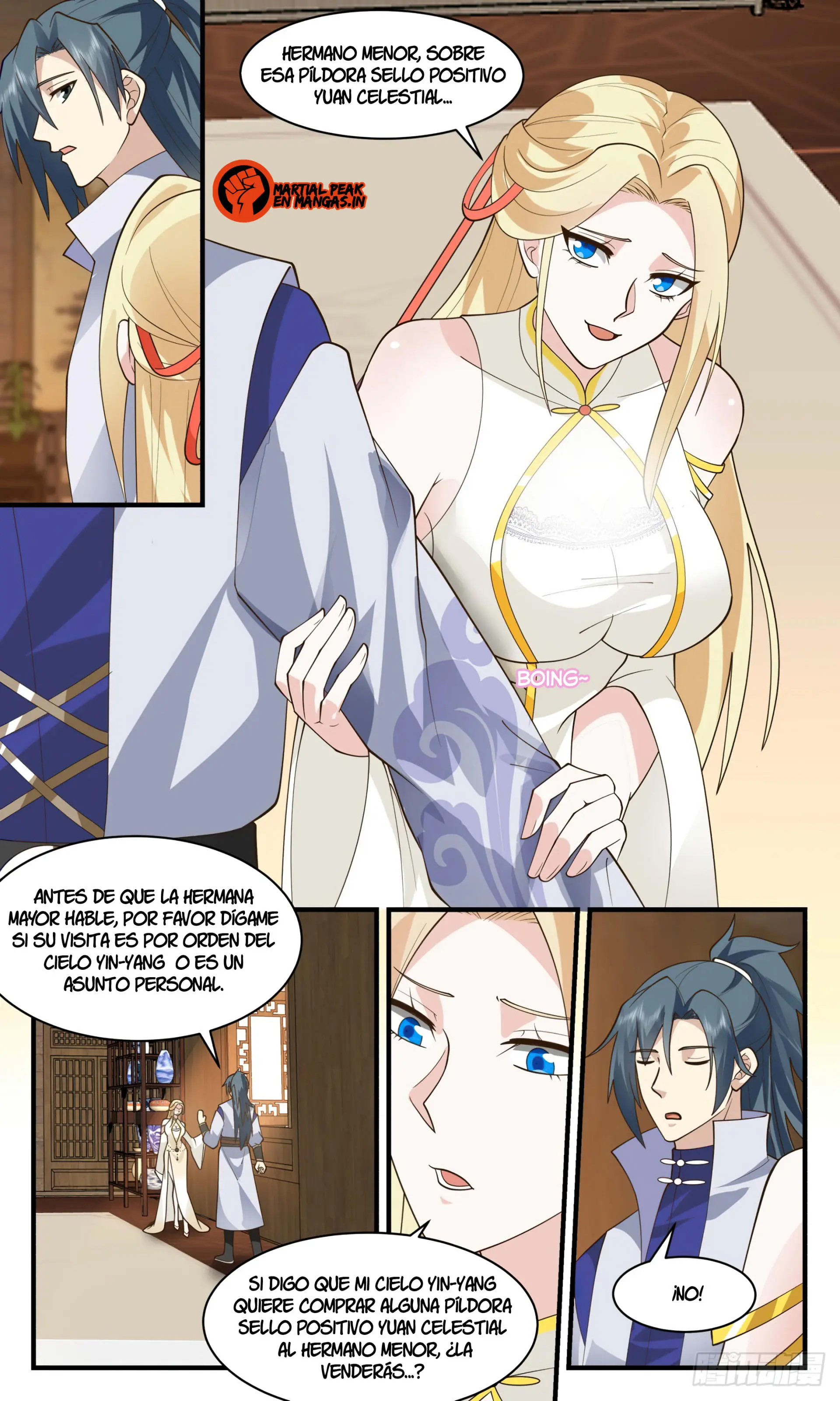La Cumbre del Arte Marcial — Capítulo 2773 — 7
